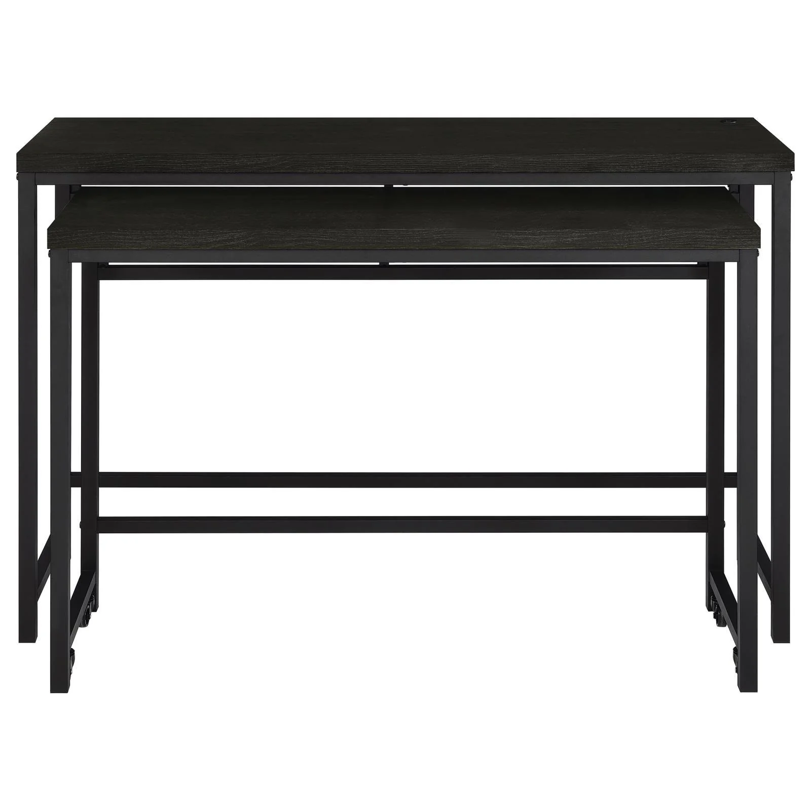 Hawes Black 4-Piece Multipurpose Counter Height Table Set - Image 8