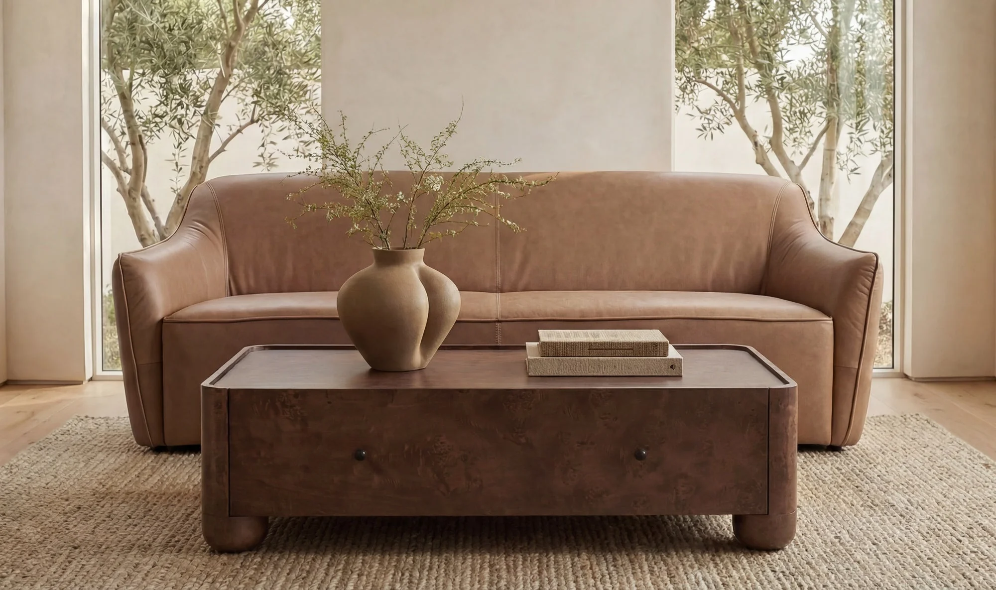Hawkins Sofa Tan - Image 3