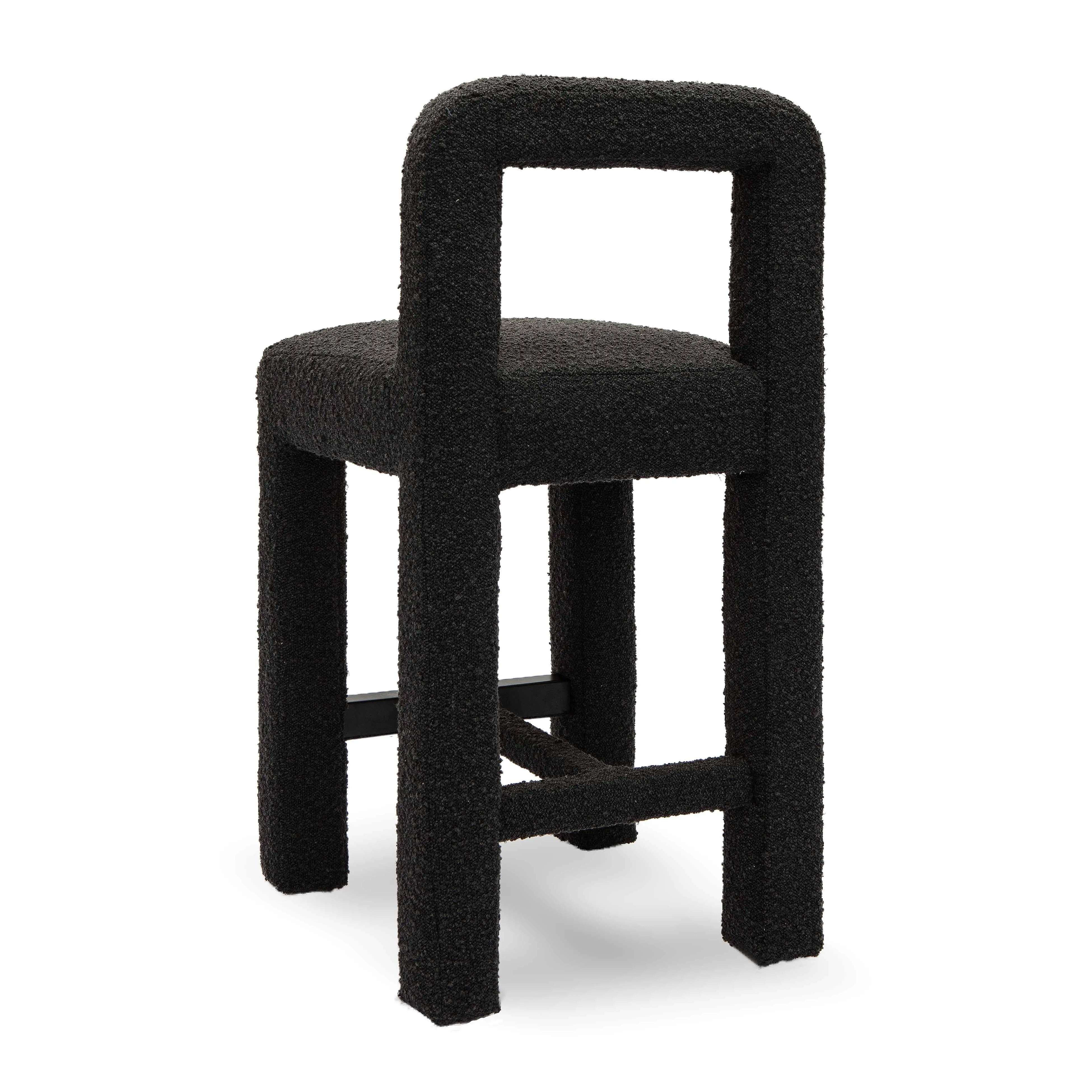 Hazel Boucle Counter Stool - Image 4