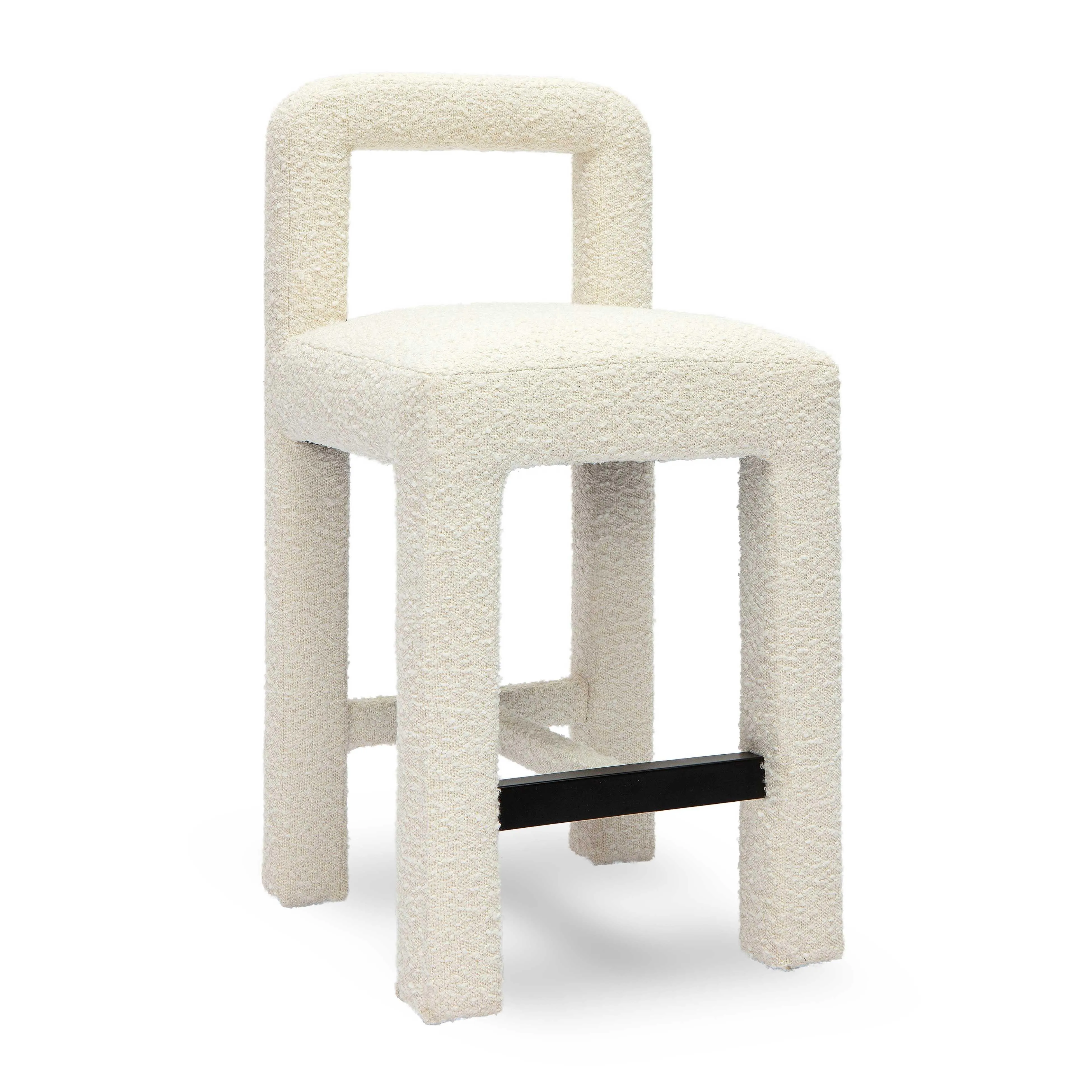 Hazel Boucle Counter Stool - Image 8