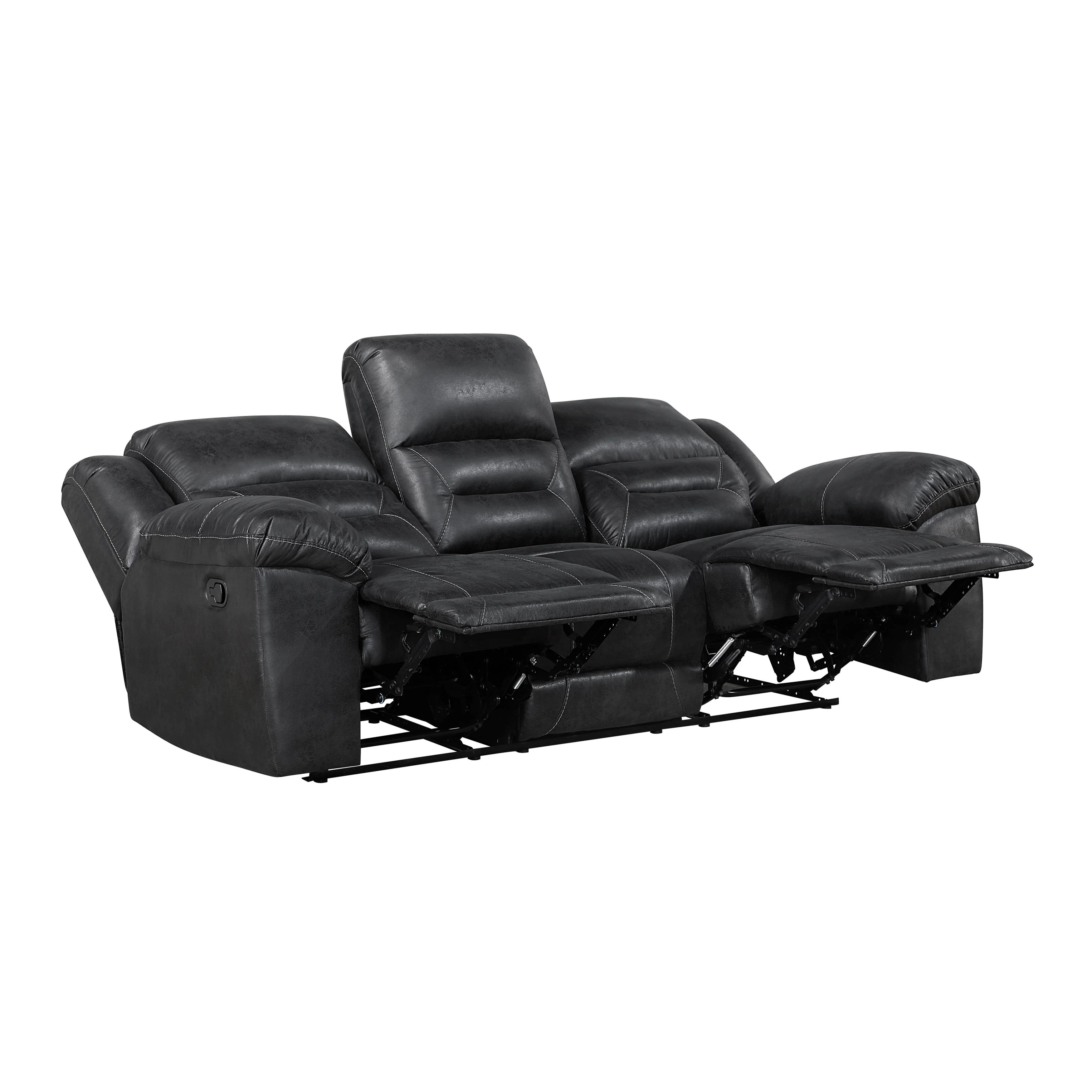 Hazen Black Reclining Living Room Set - Image 5