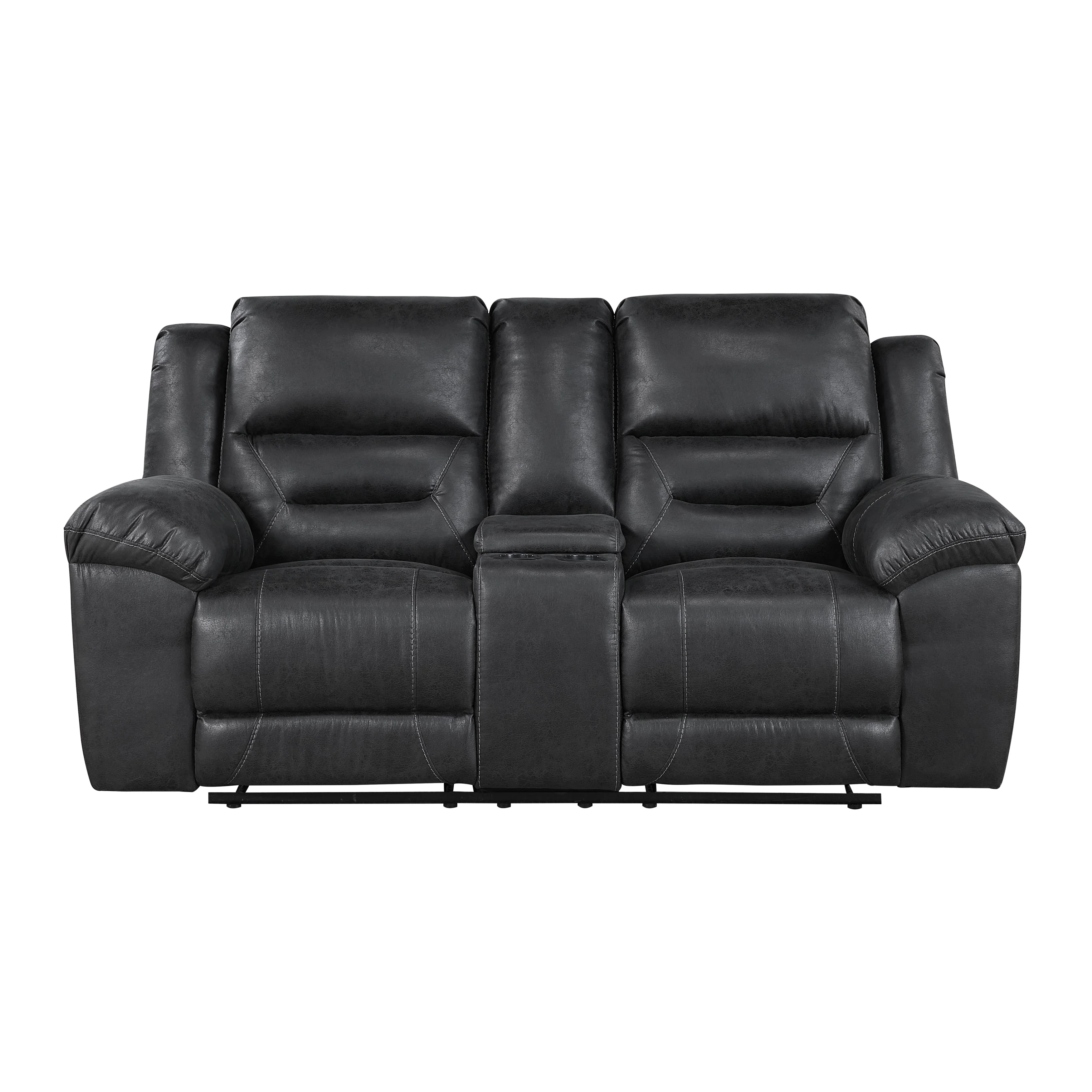 Hazen Black Reclining Living Room Set - Image 7