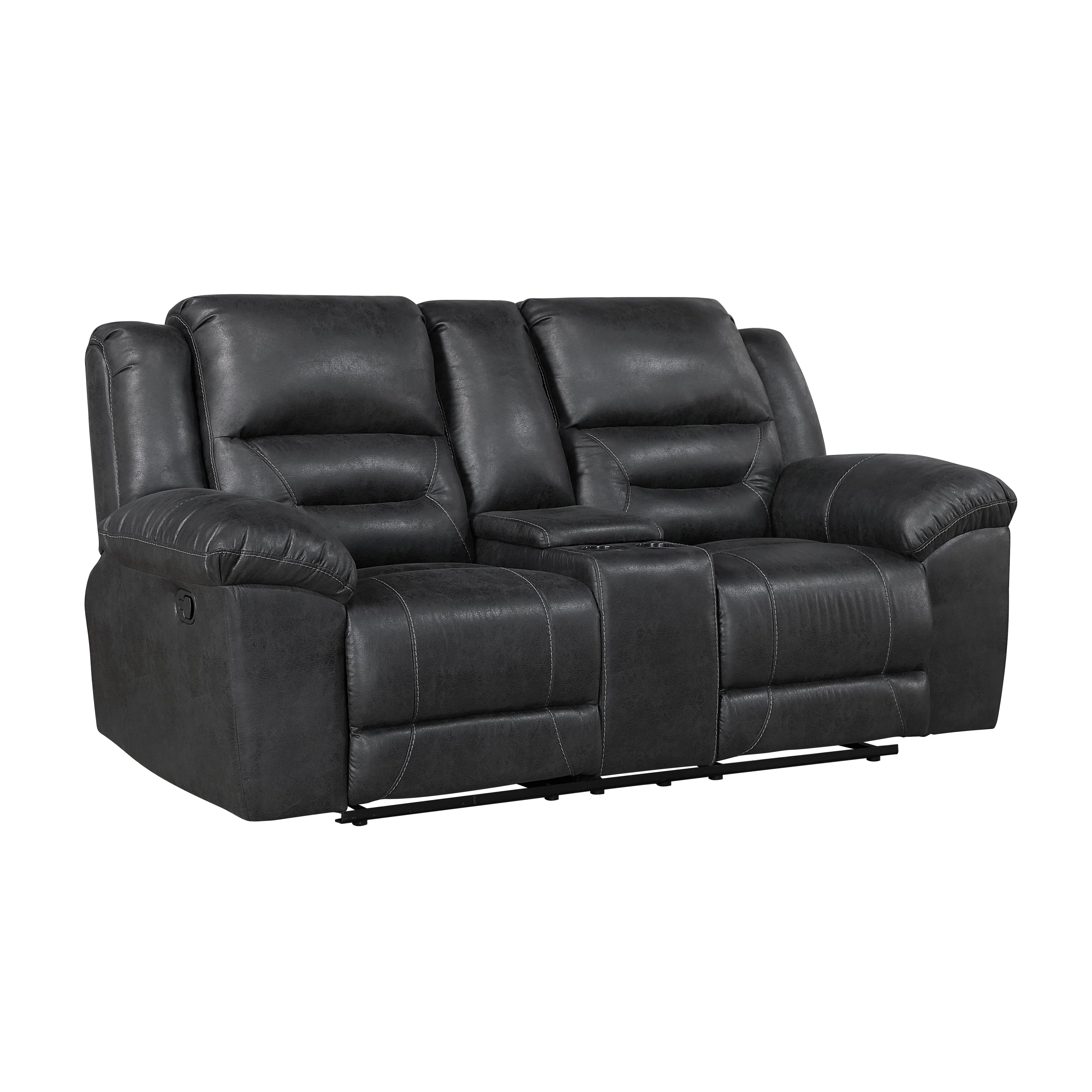 Hazen Black Reclining Living Room Set - Image 8