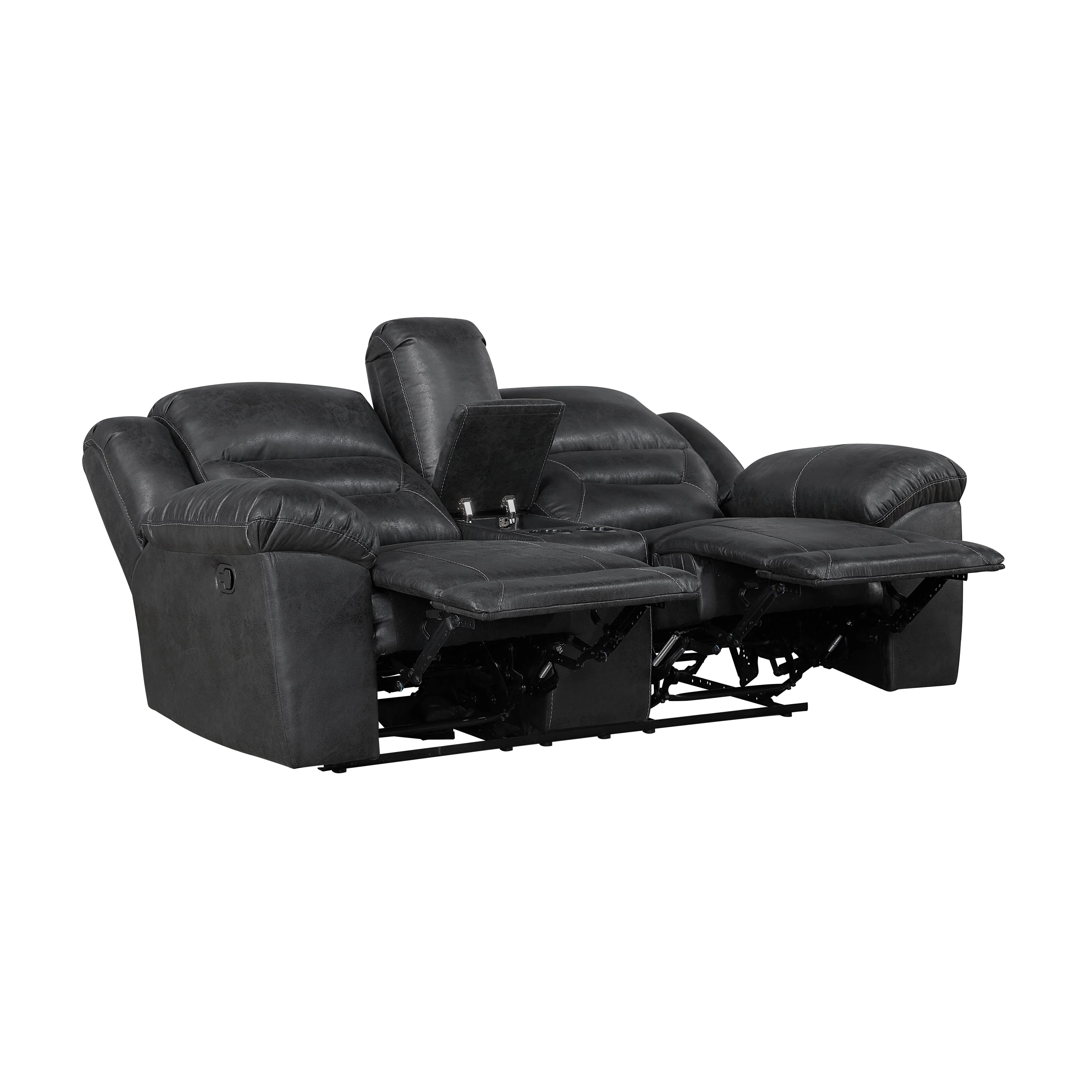 Hazen Black Reclining Living Room Set - Image 9