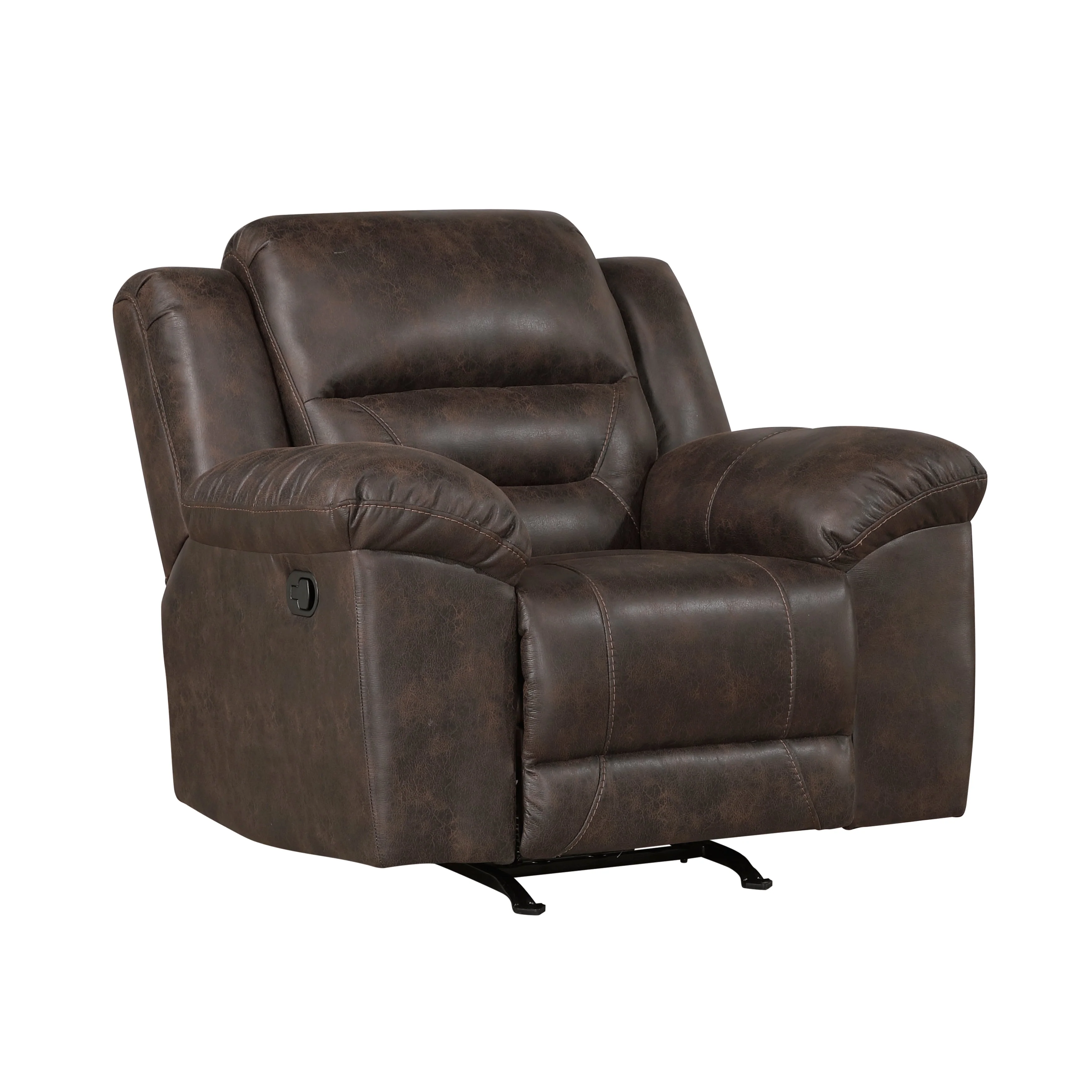 Hazen Dark Brown Reclining Living Room Set - Image 13