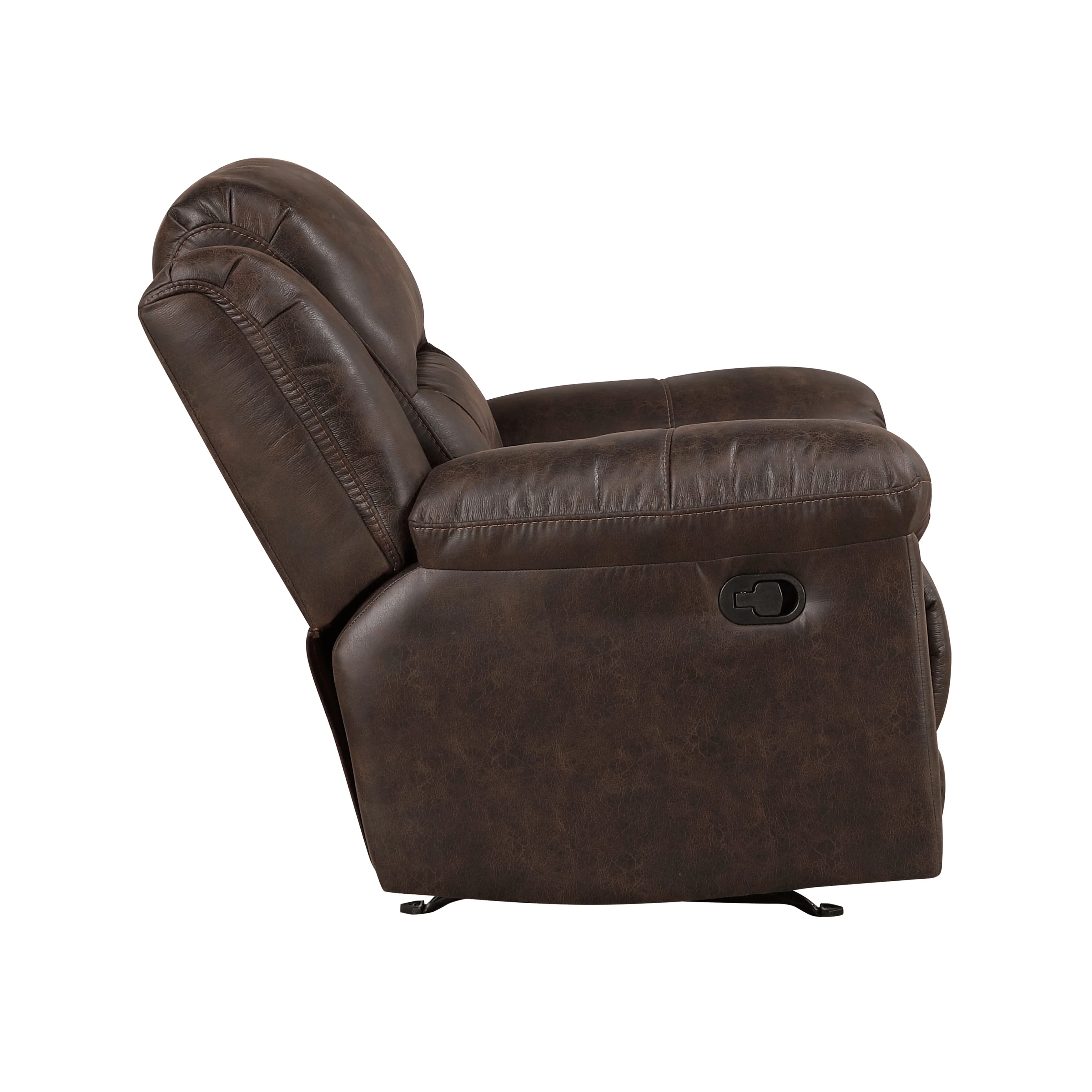 Hazen Dark Brown Reclining Living Room Set - Image 15
