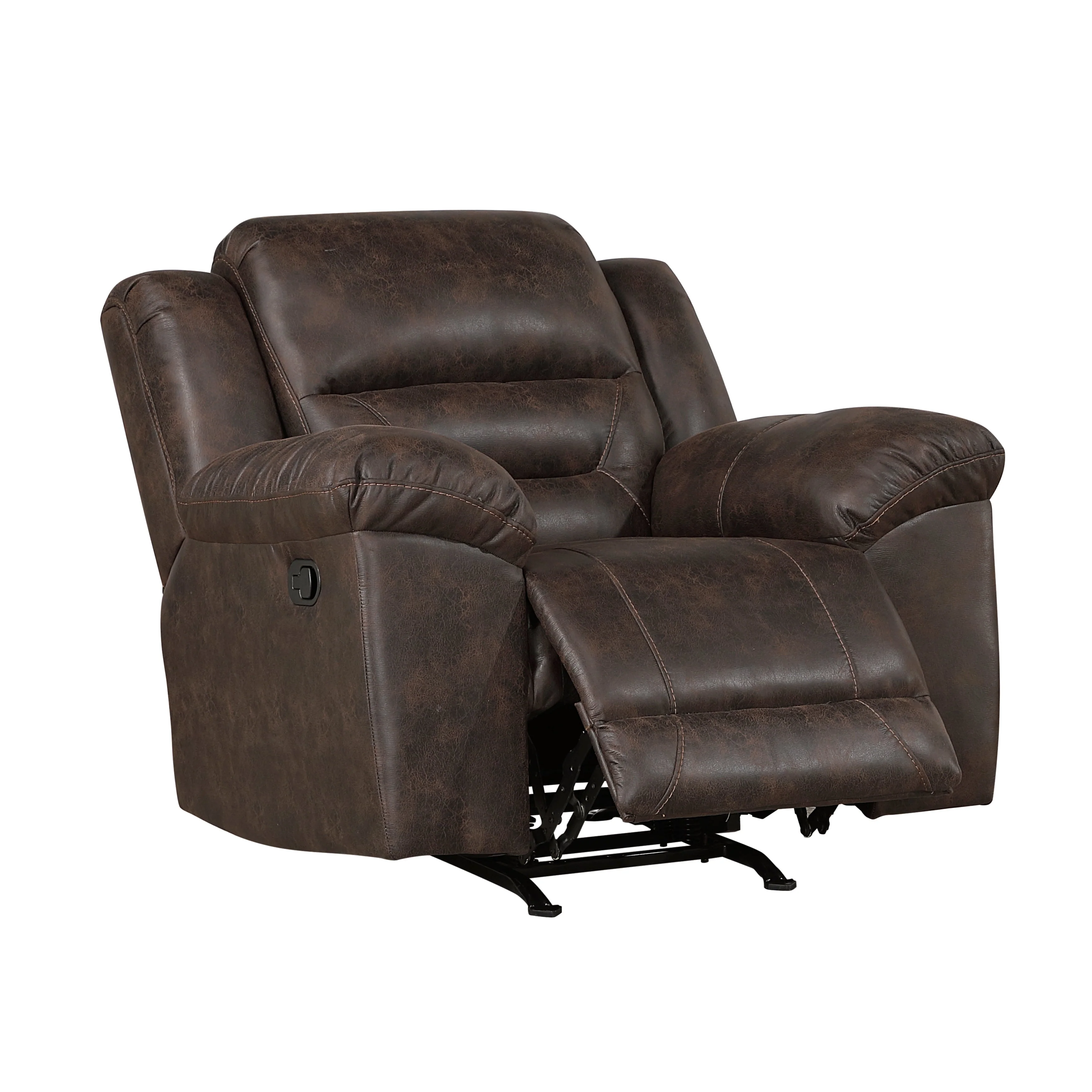 Hazen Dark Brown Reclining Living Room Set - Image 18