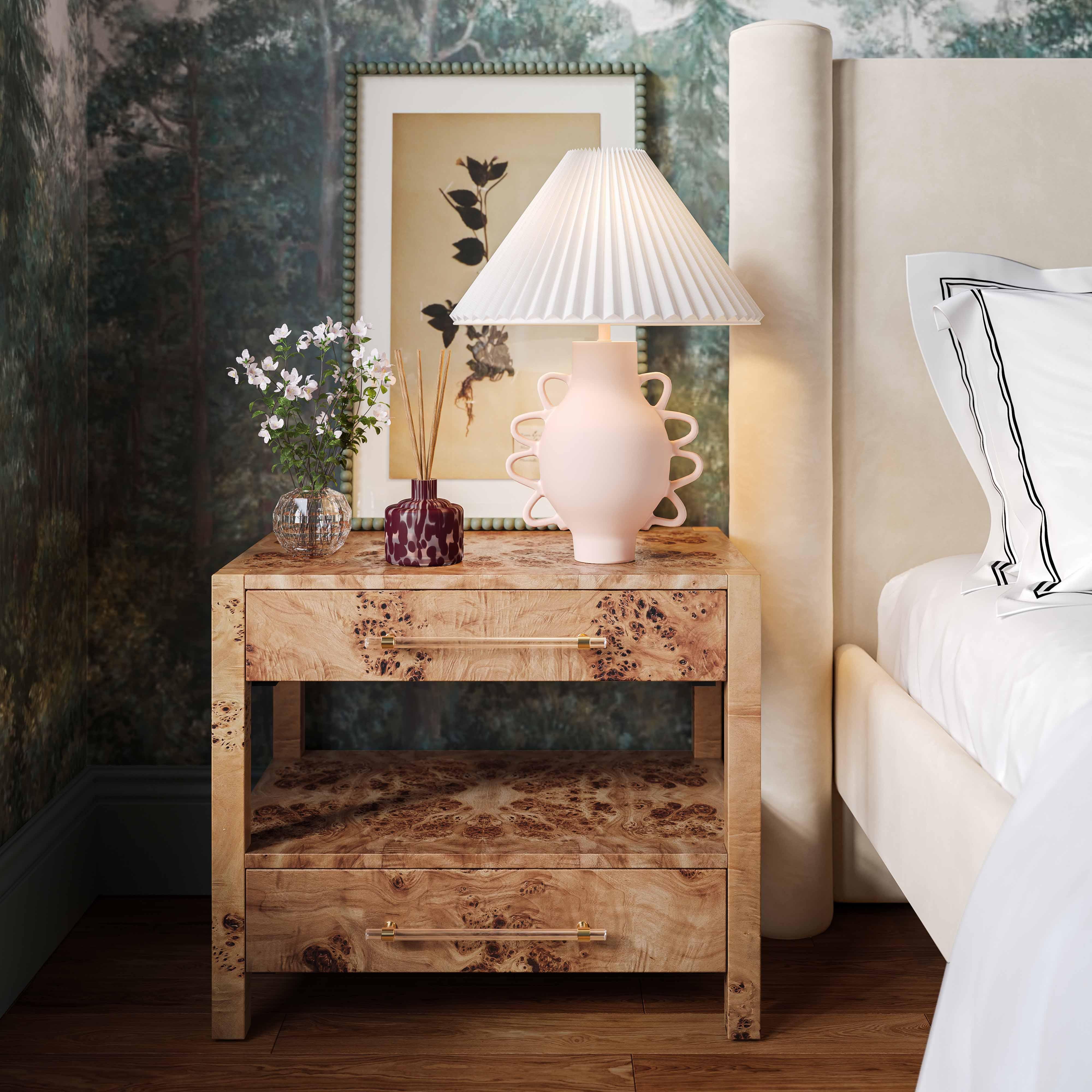 Hazza Pleated Table Lamp - Image 2