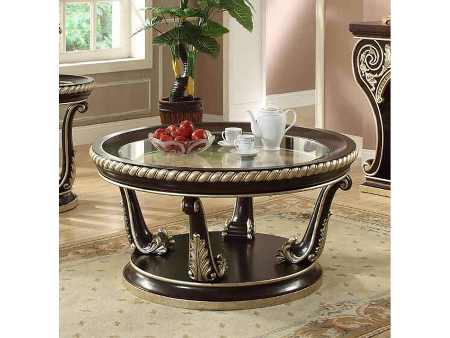 HD-213 Dark Brown Coffee Table