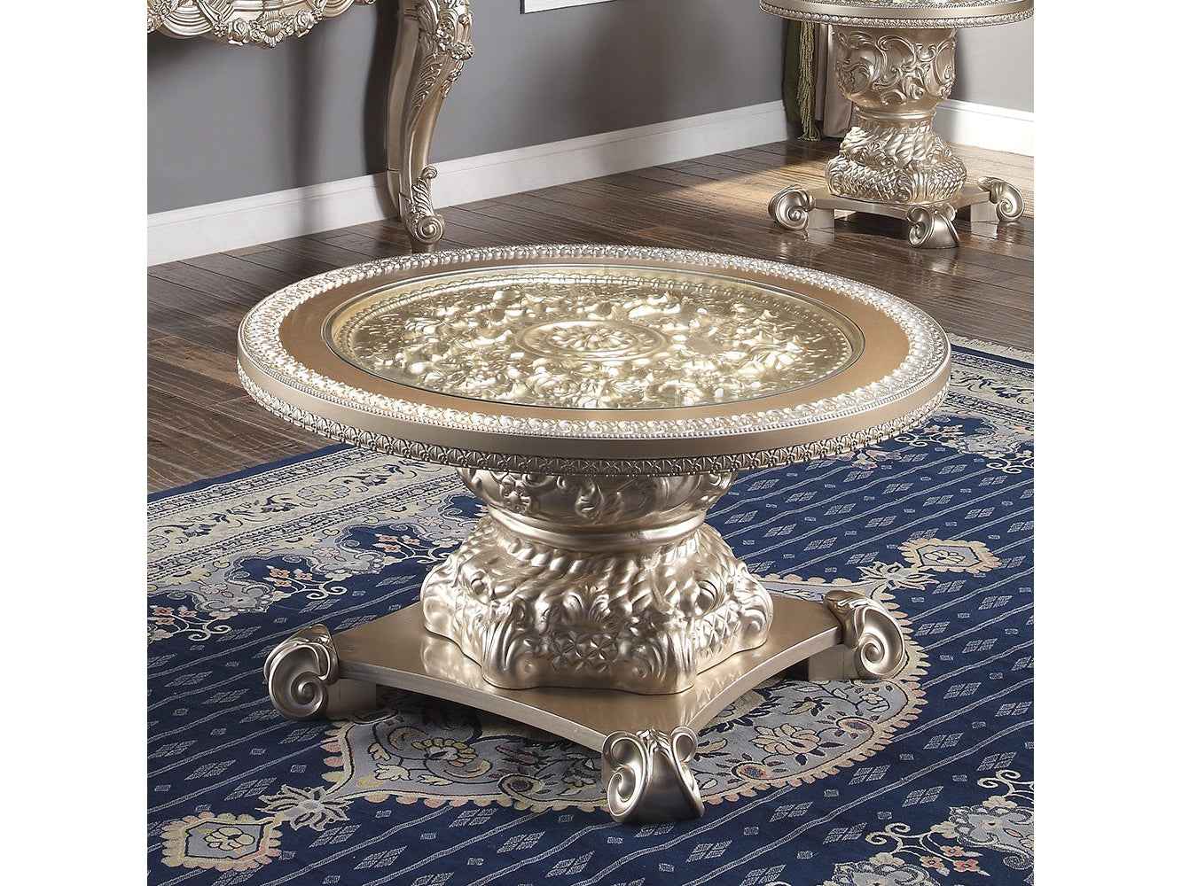 HD-328C Champagne Coffee Table