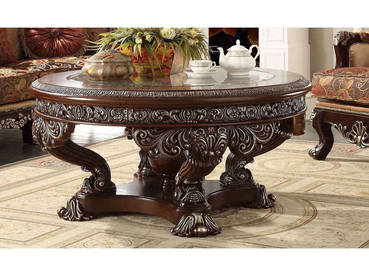 HD-8017 Brown Cherry Coffee Table