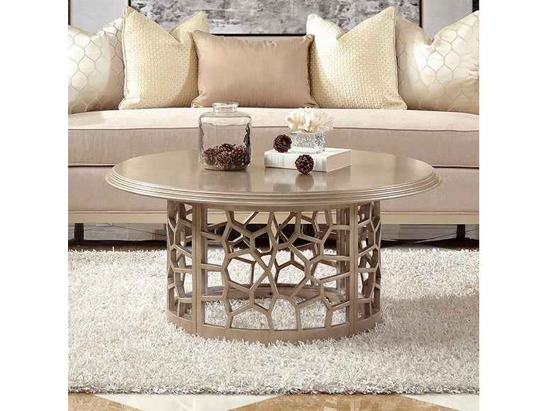 HD-8913CHAM Champagne Coffee Table