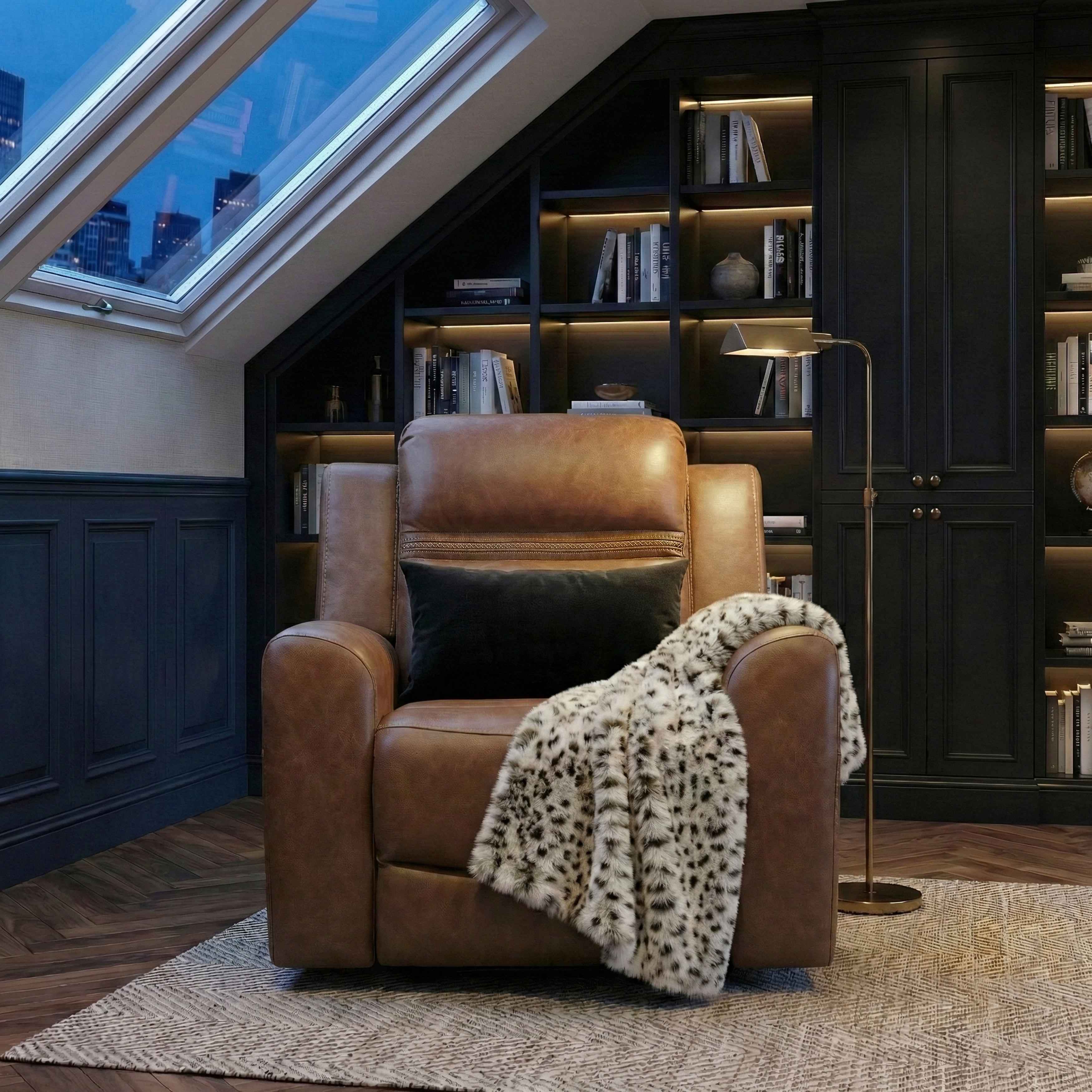 Hearth Brown Reclining Chair - Image 15