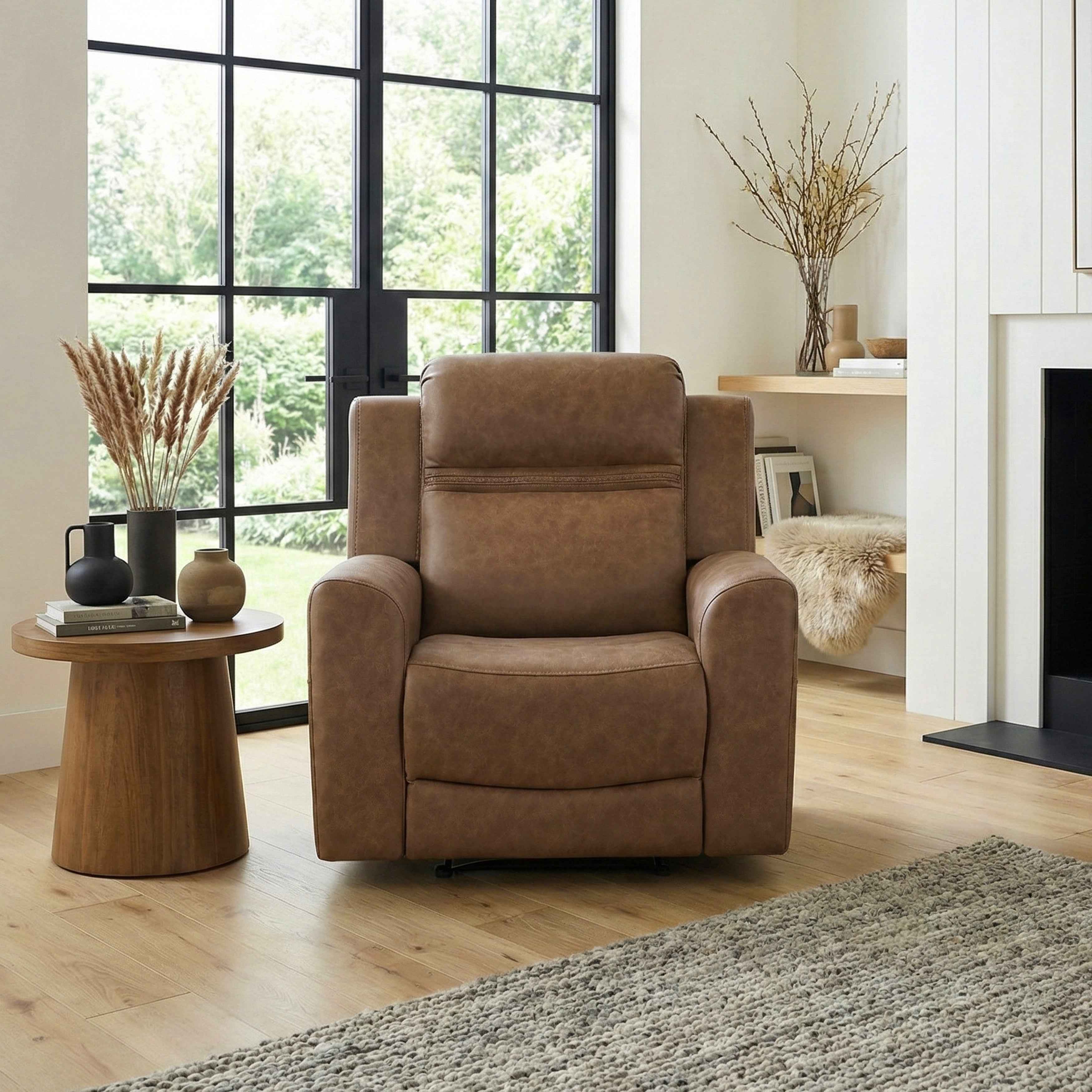 Hearth Brown Reclining Chair - Image 16
