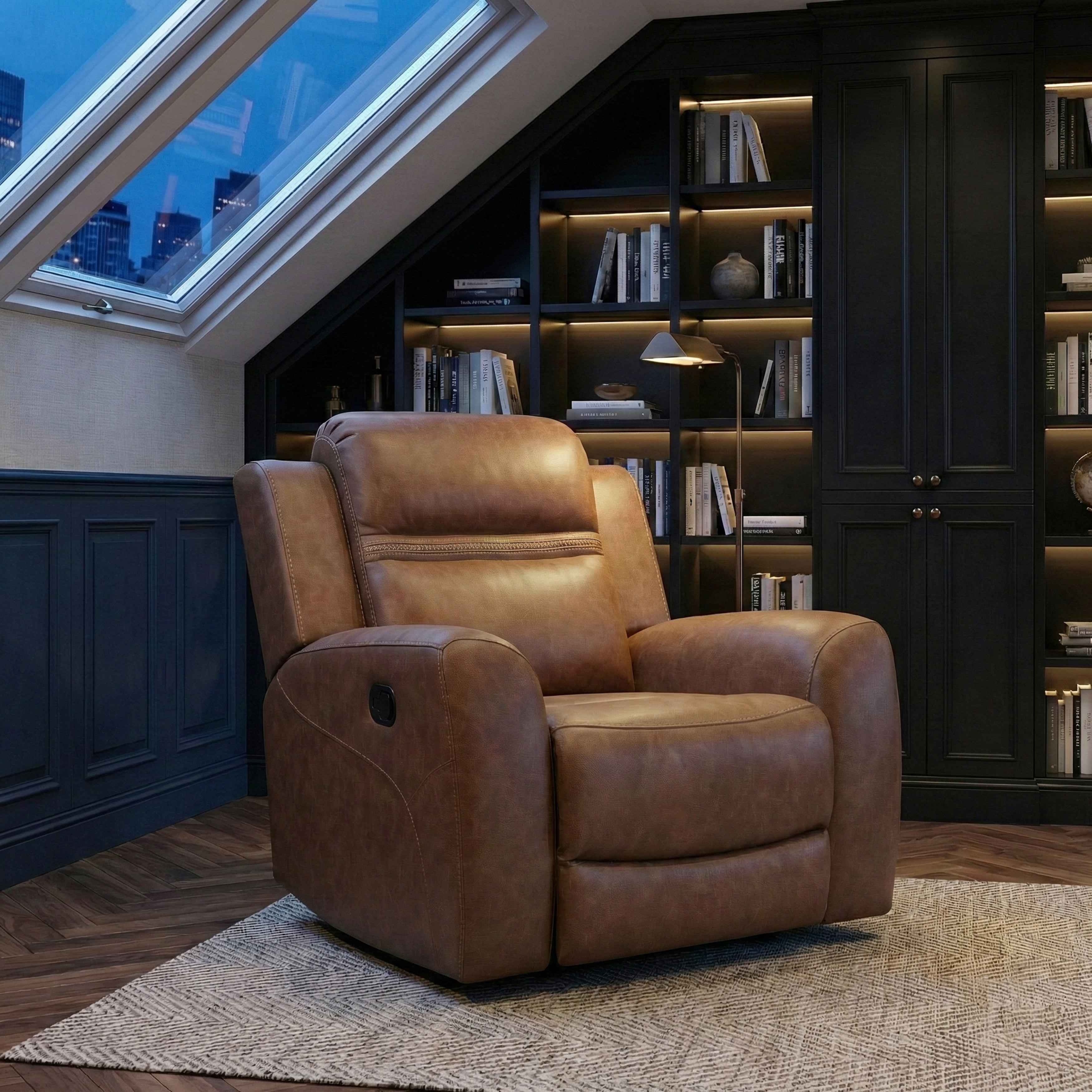 Hearth Brown Reclining Chair - Image 18