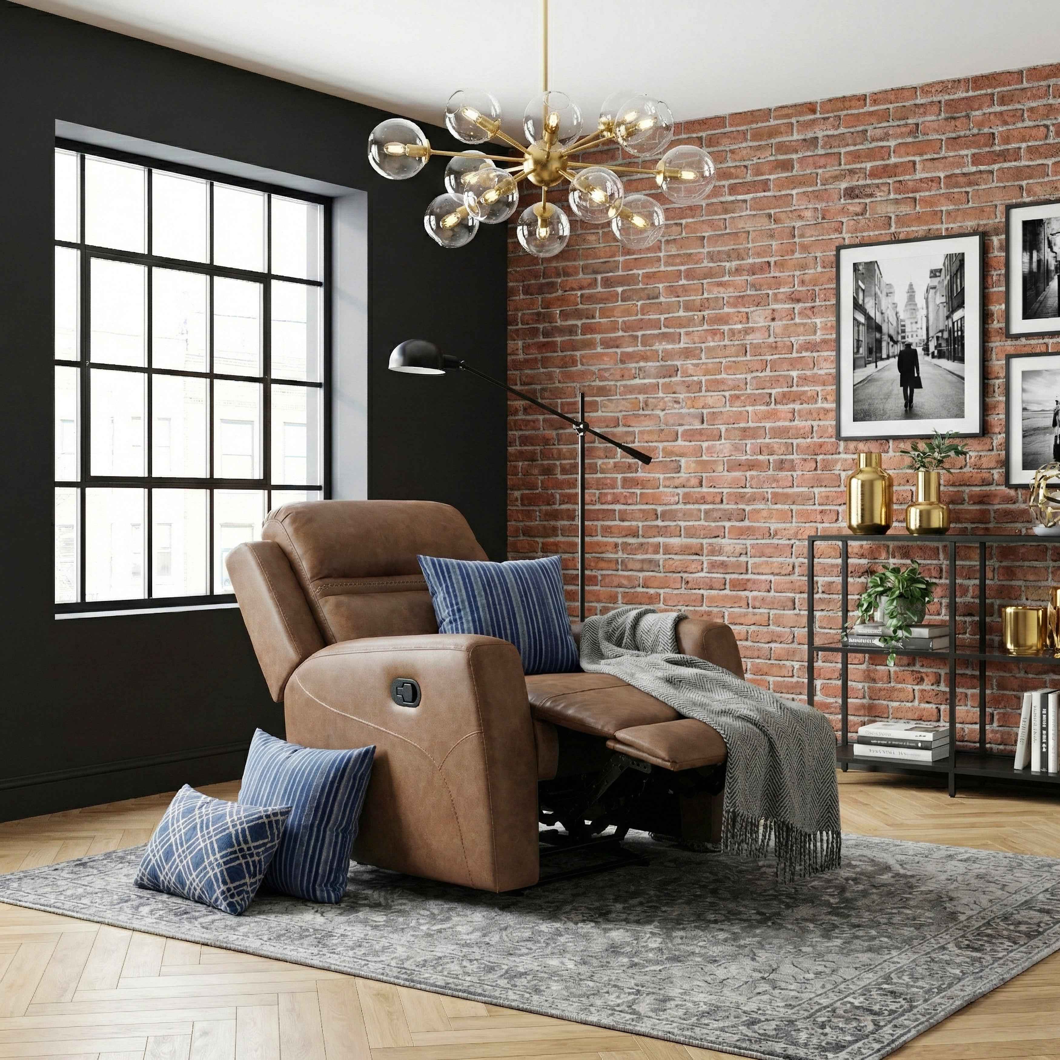 Hearth Brown Reclining Chair - Image 21