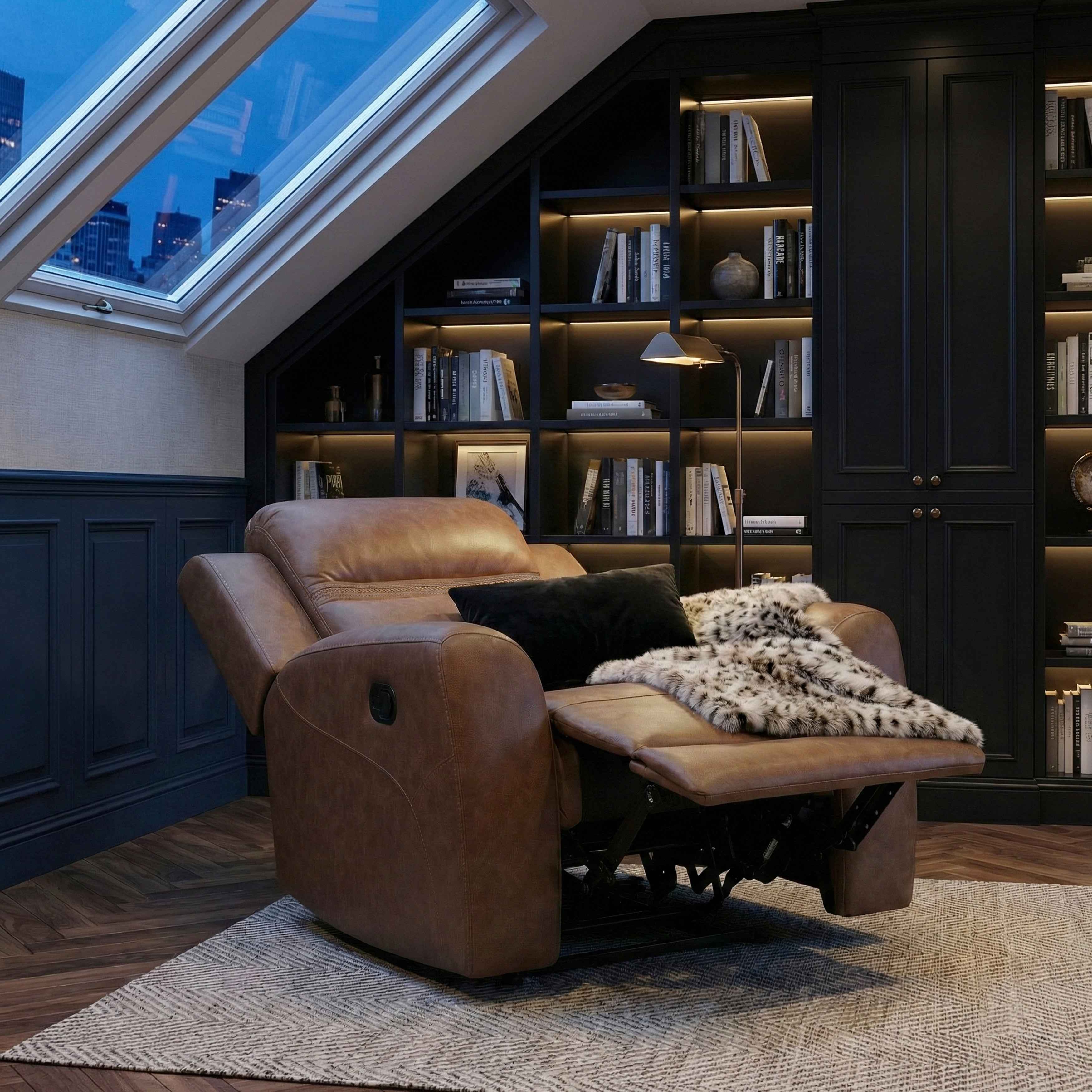 Hearth Brown Reclining Chair - Image 22