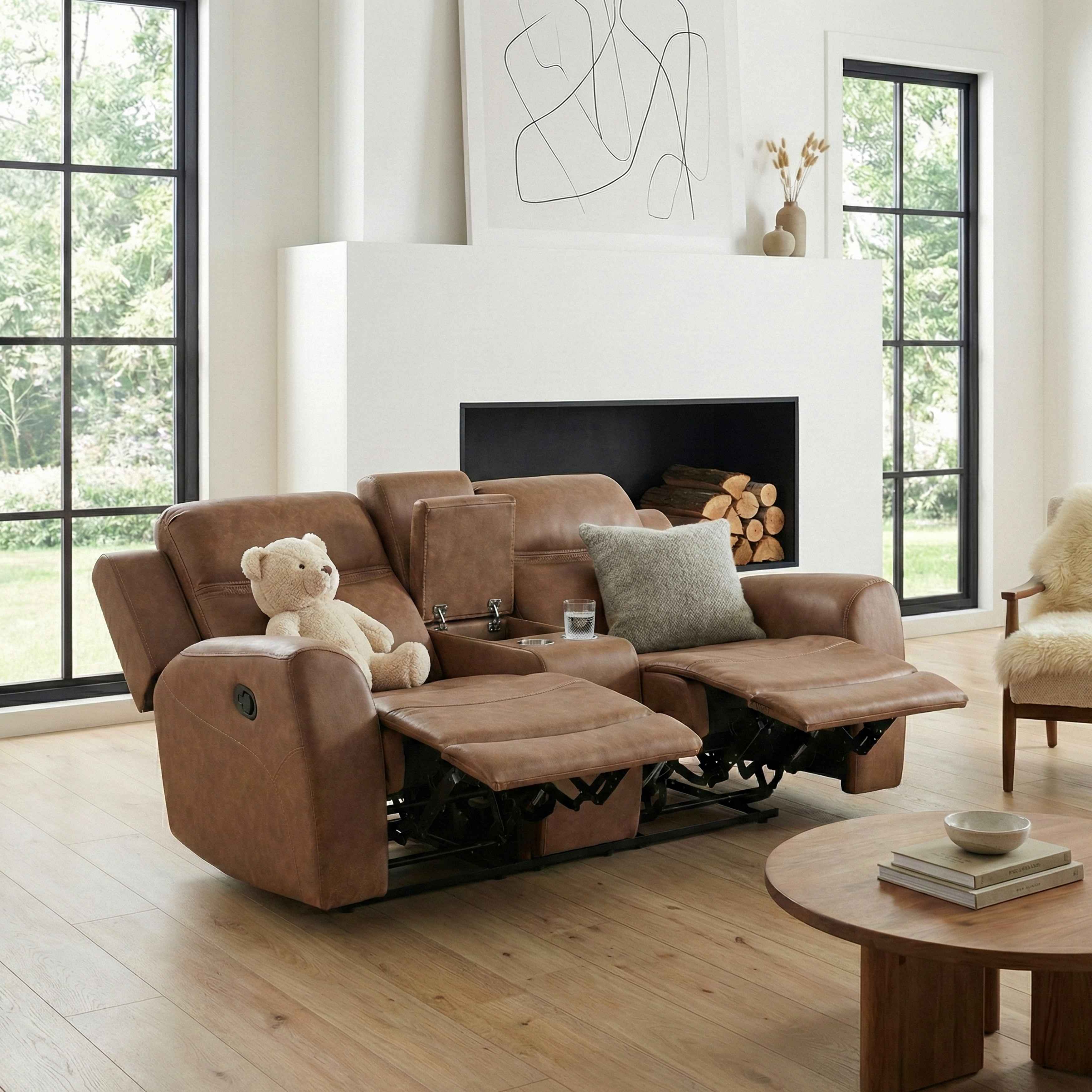 Hearth Brown Reclining Living Room Set - Image 25
