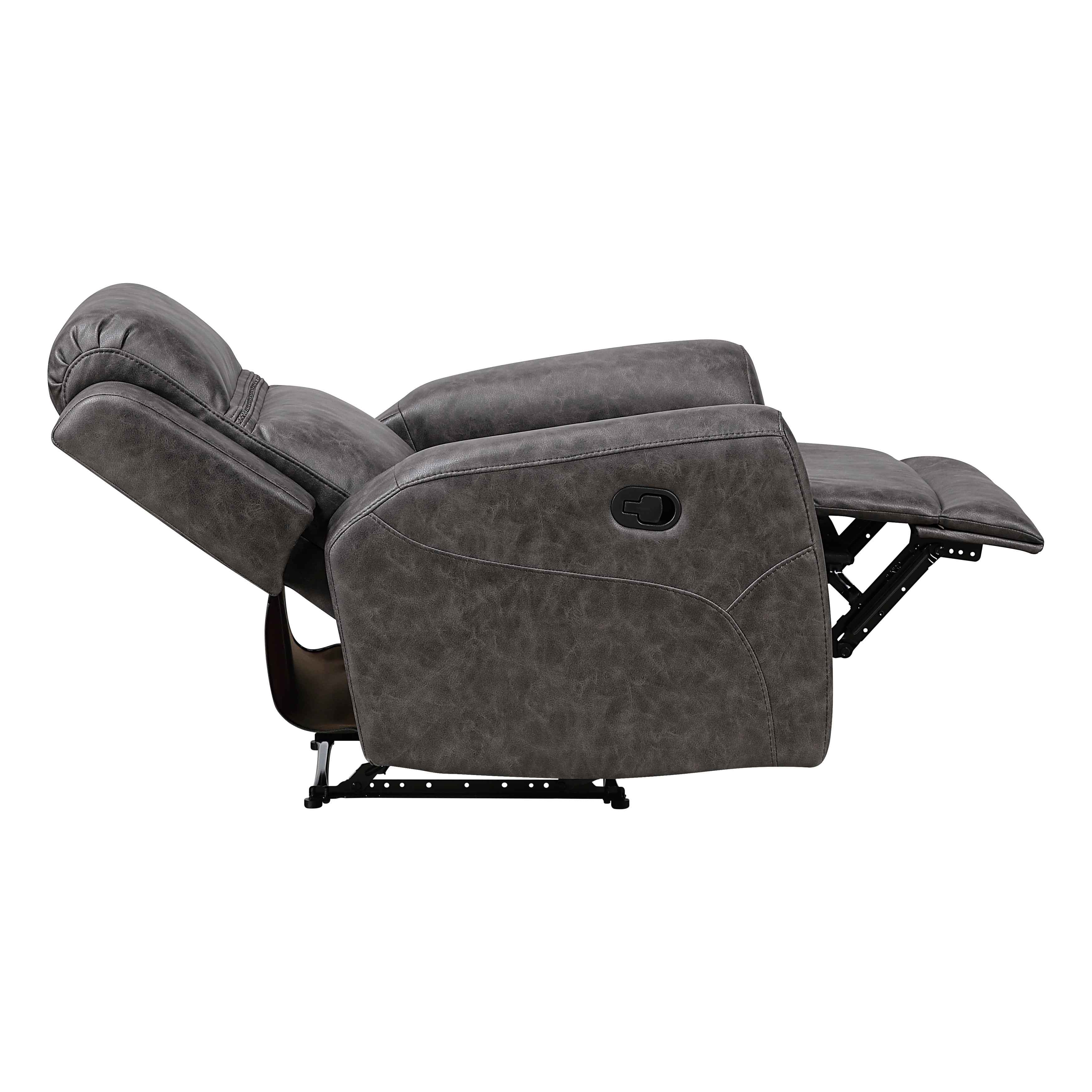 Hearth Charcoal 3-Piece Reclining Living Room Set - Image 14