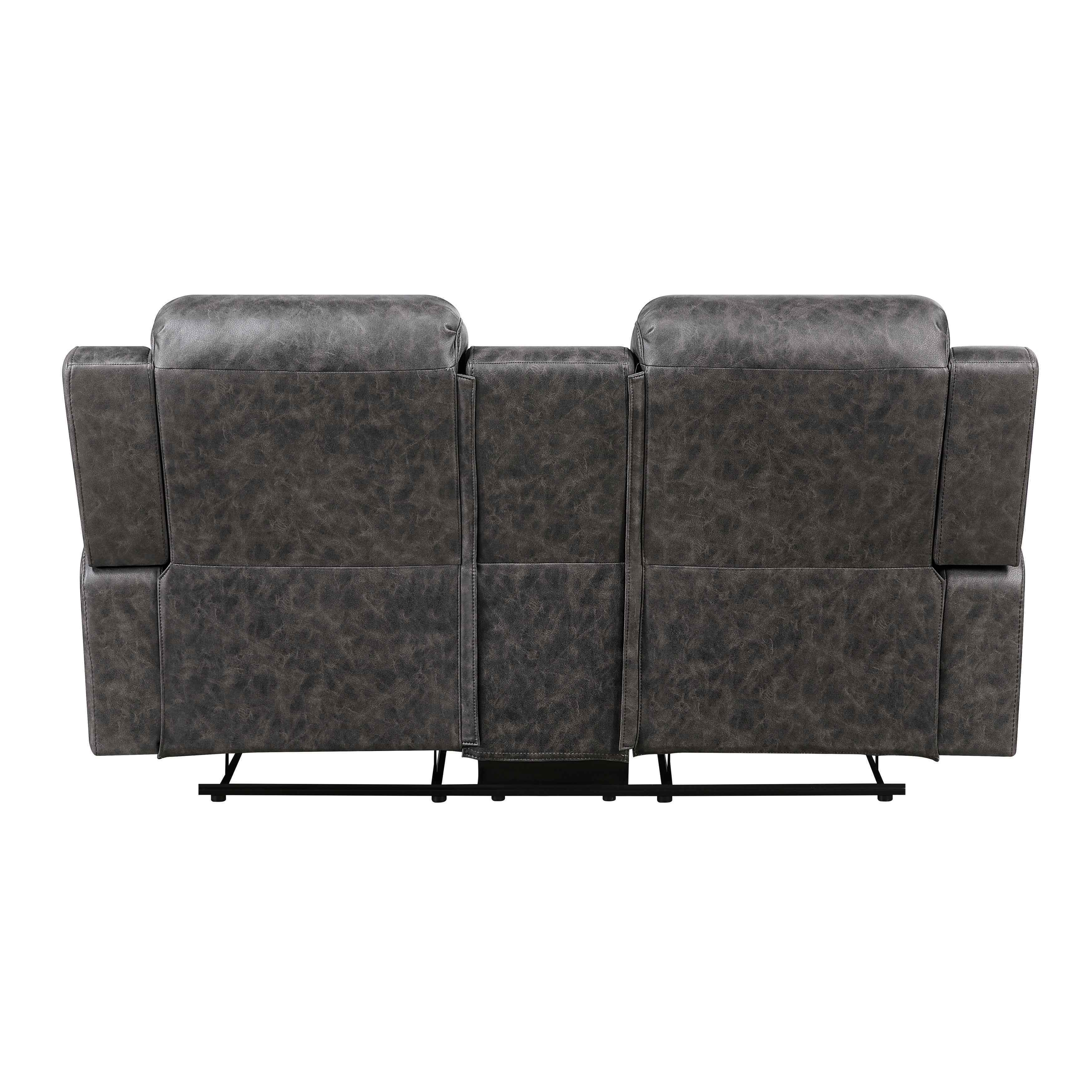 Hearth Charcoal 3-Piece Reclining Living Room Set - Image 8