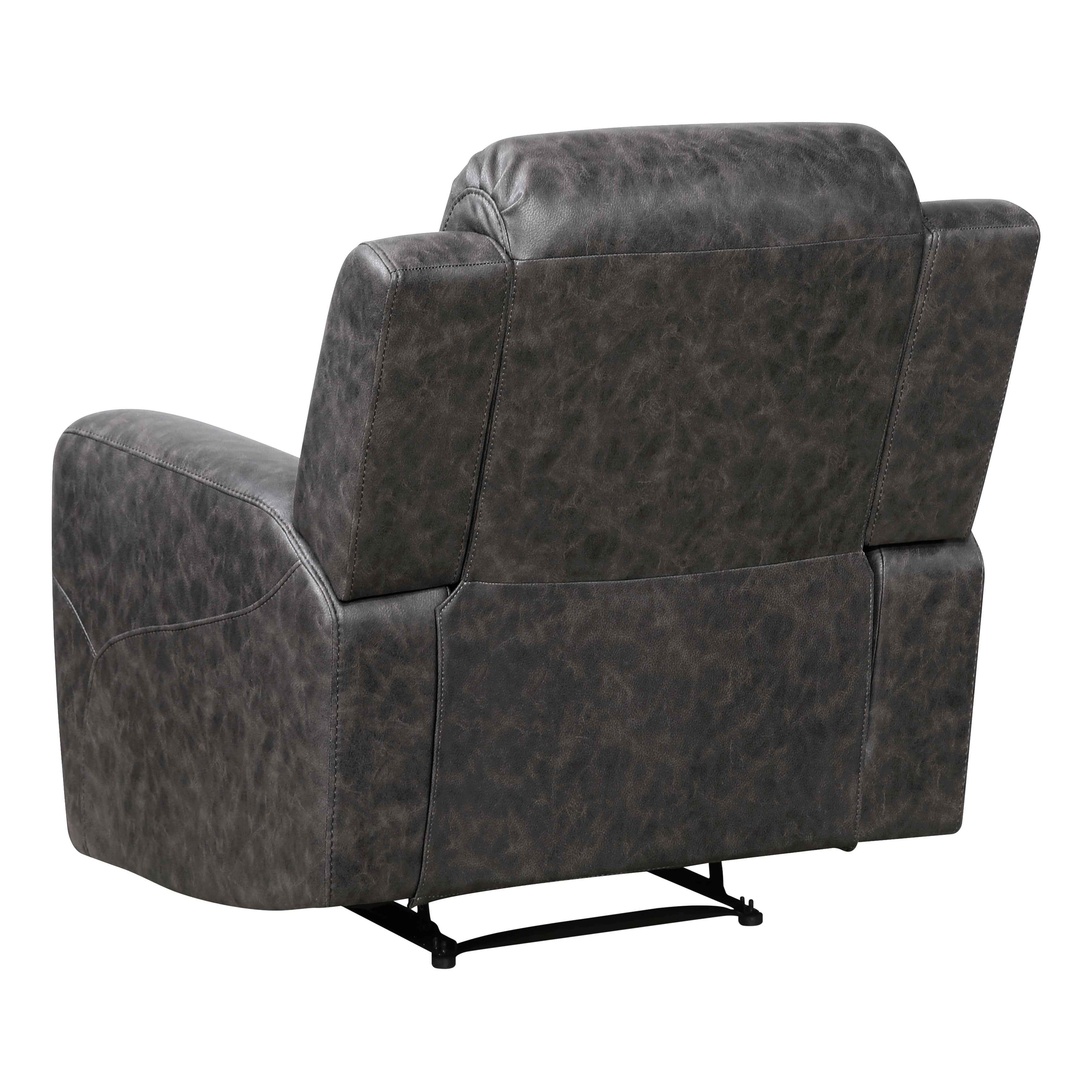 Hearth Charcoal Reclining Chair - Image 6