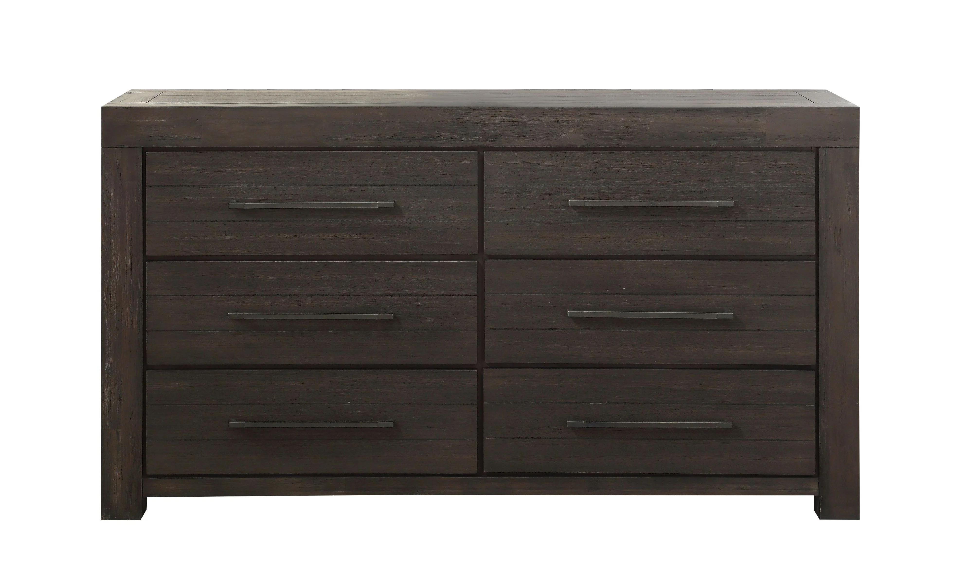 Heath Six Drawer Dresser in Basalt Grey - Image 2
