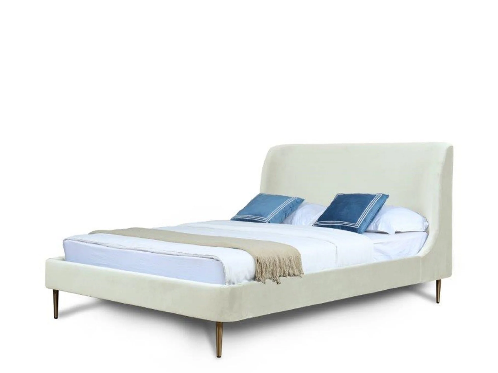 Heather Full-Size Bed in Cream