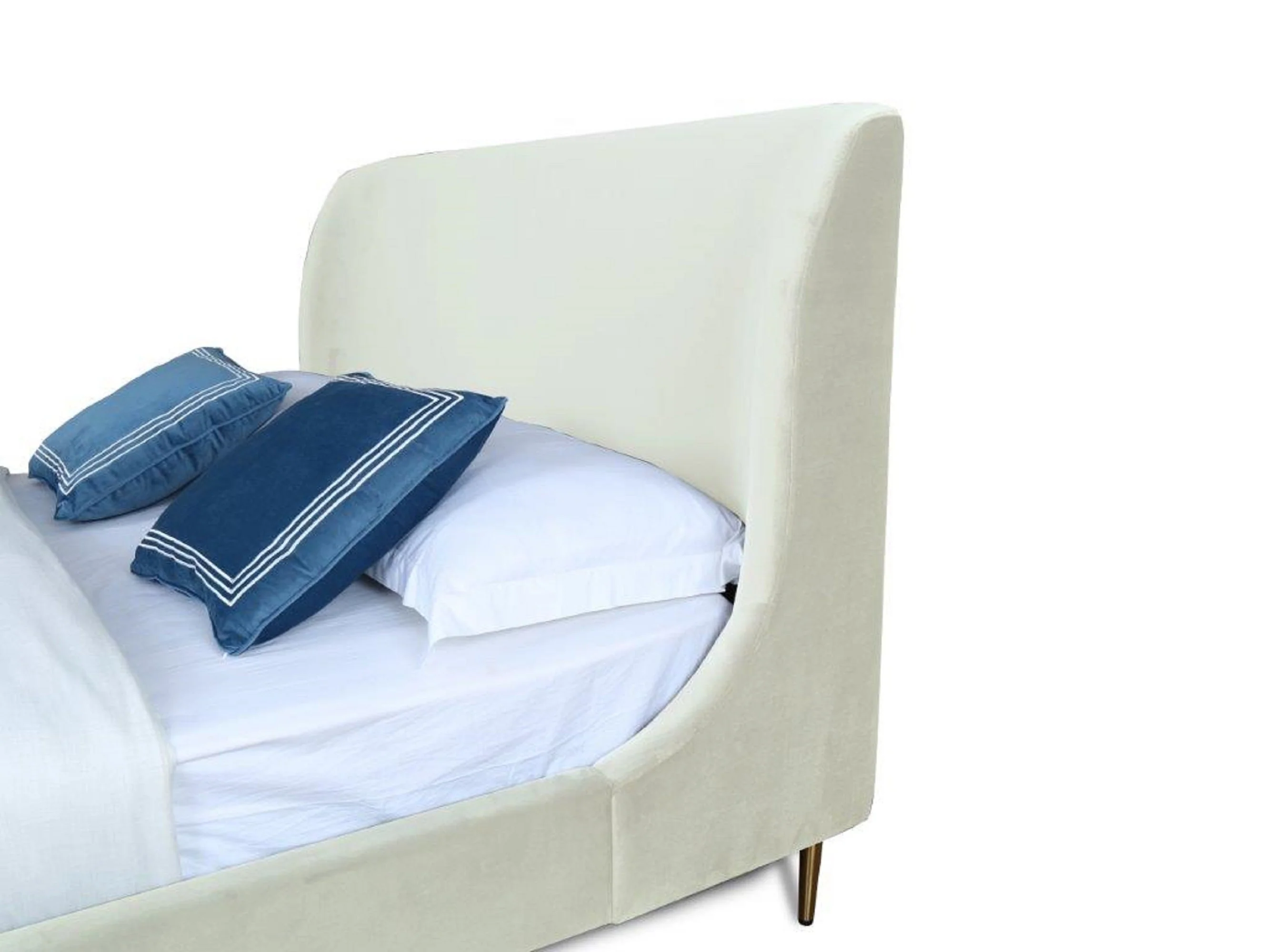 Heather Queen Bed in Cream - Image 6