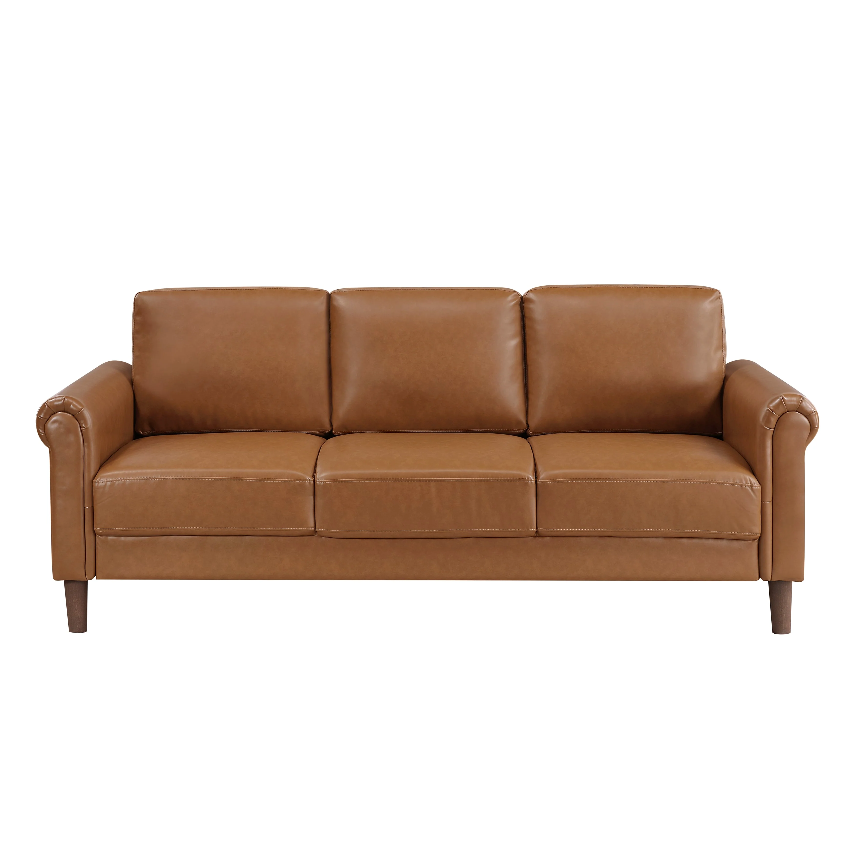 Hector Brown Sofa - Image 9