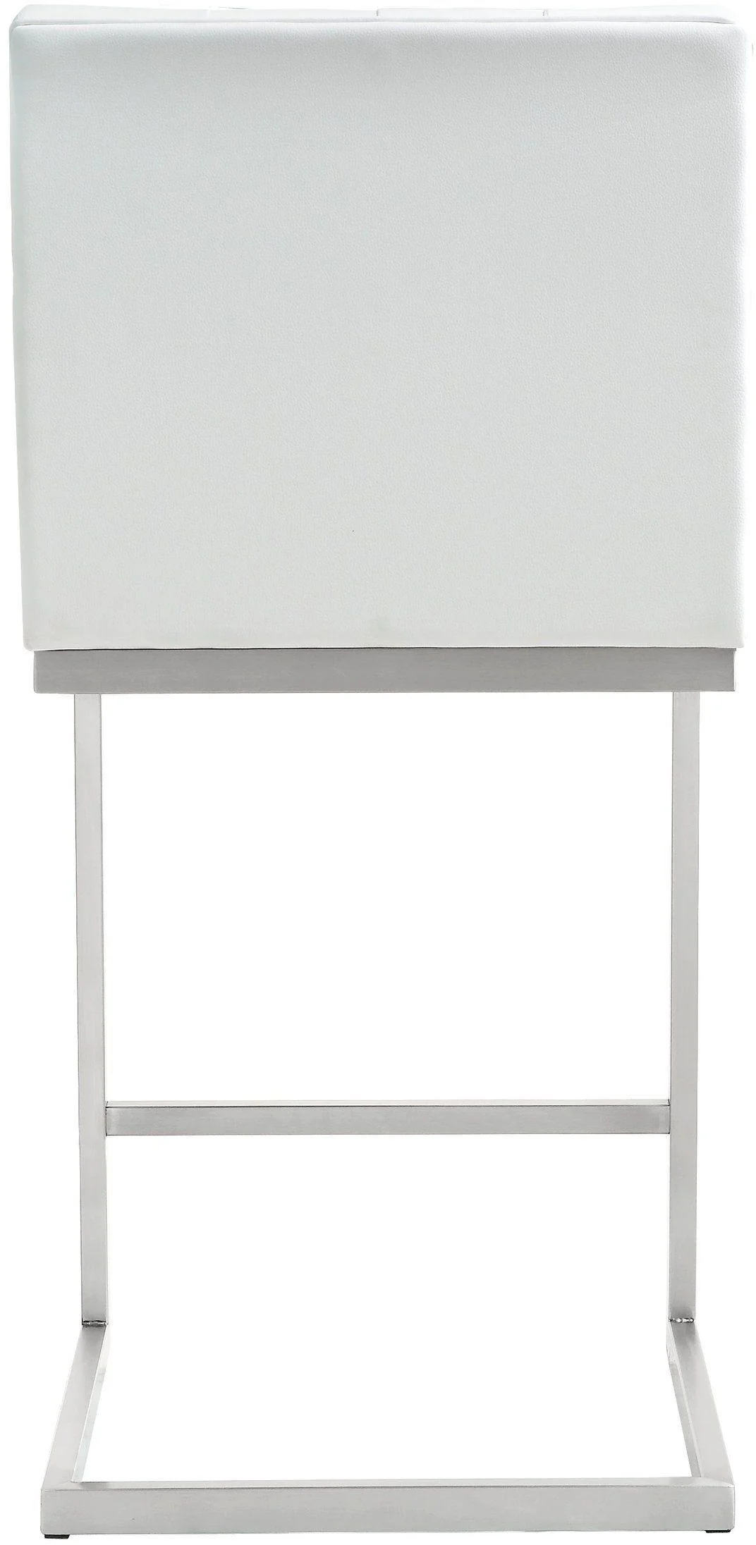 Helsinki White Performance Vegan Leather Stool - Set of 2 - Image 15