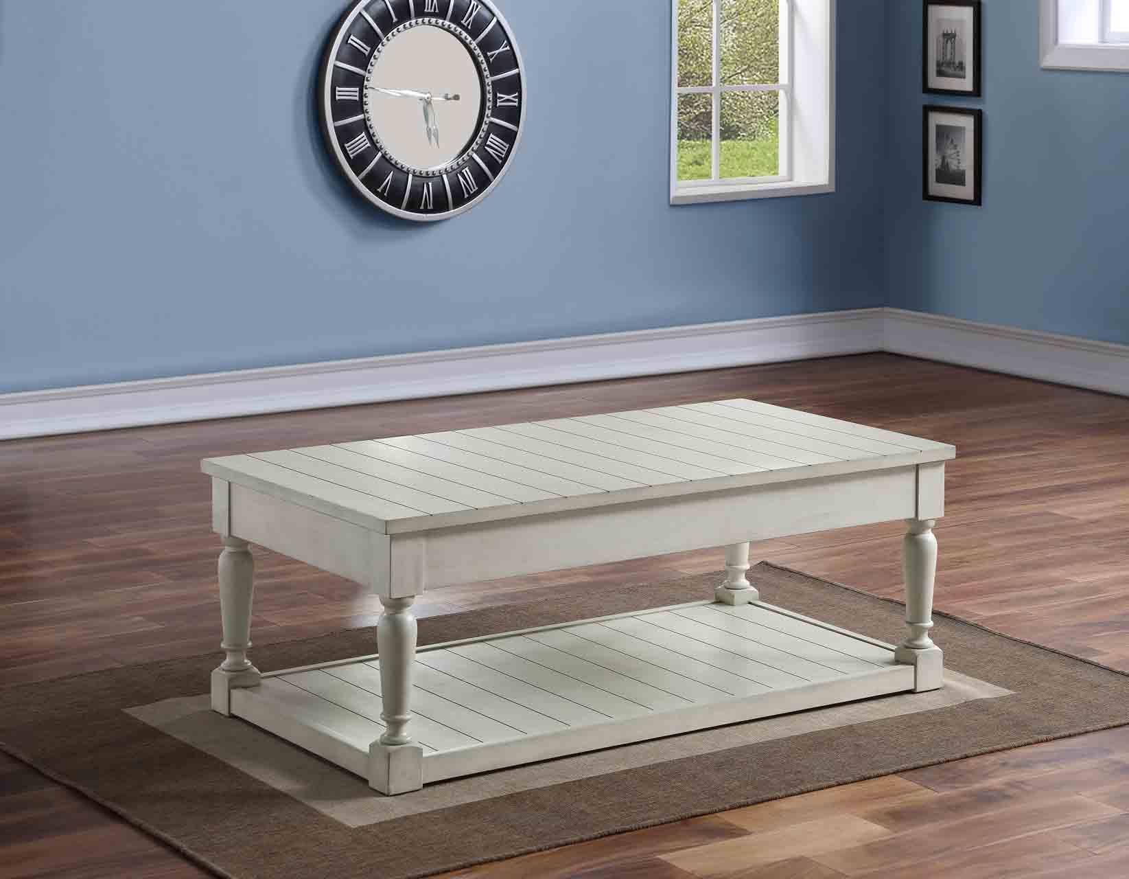 Hemingway 3-Piece Cocktail Table Set (Lift-Top Cocktail & Two End Tables) - Image 2