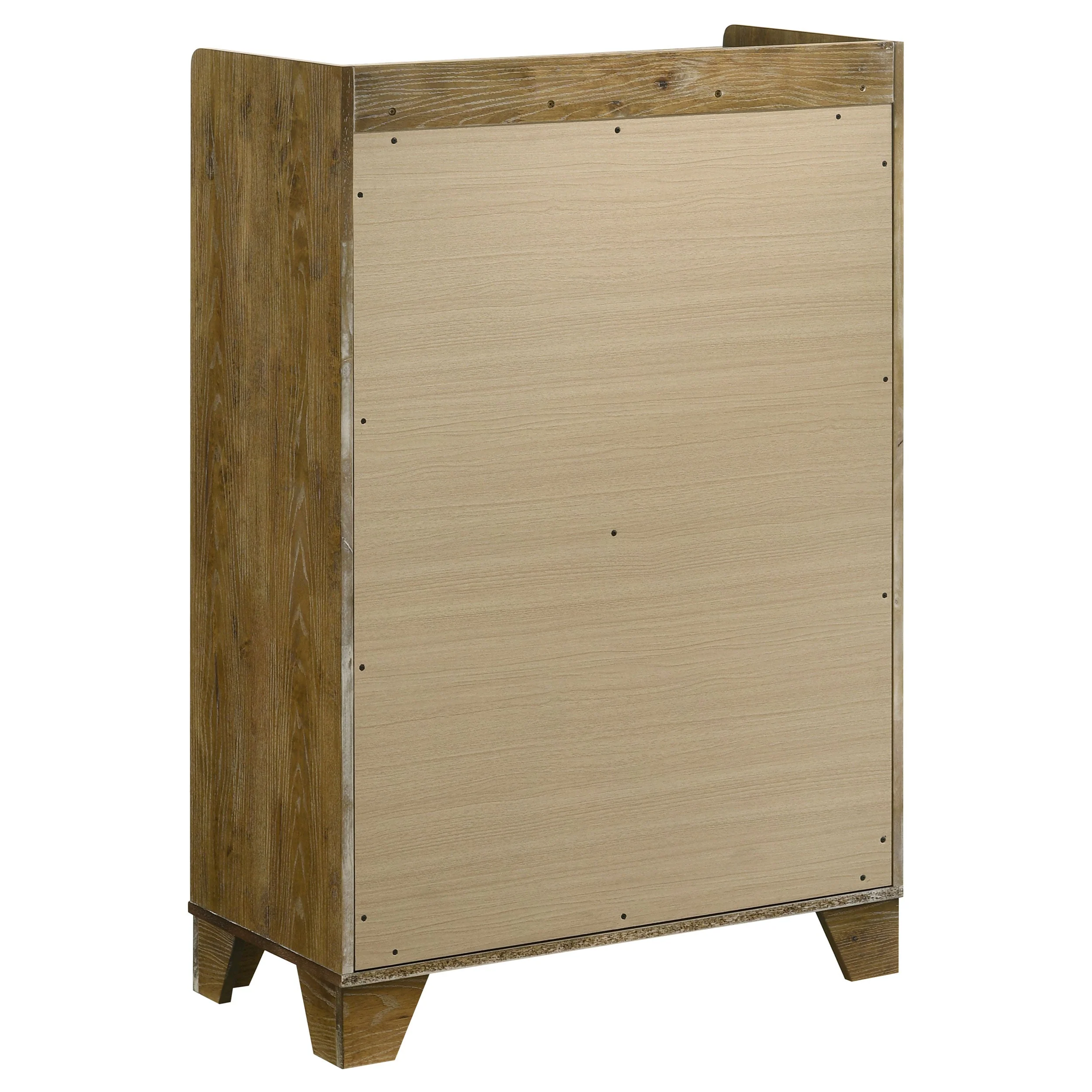 Henderson Medium Oak 5-piece Eastern King Bedroom Set - Image 12