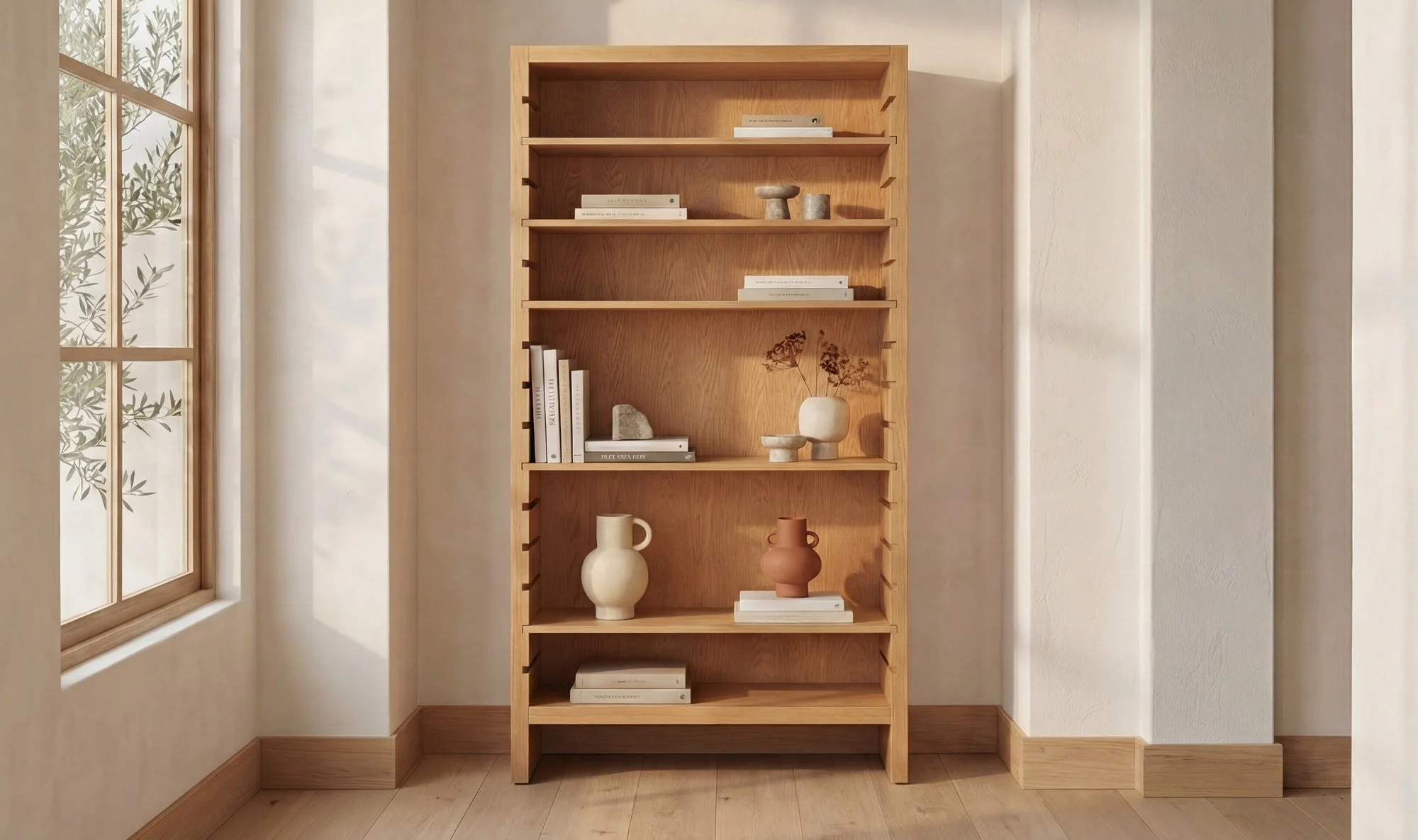 Henrik Bookcase Natural - Image 5