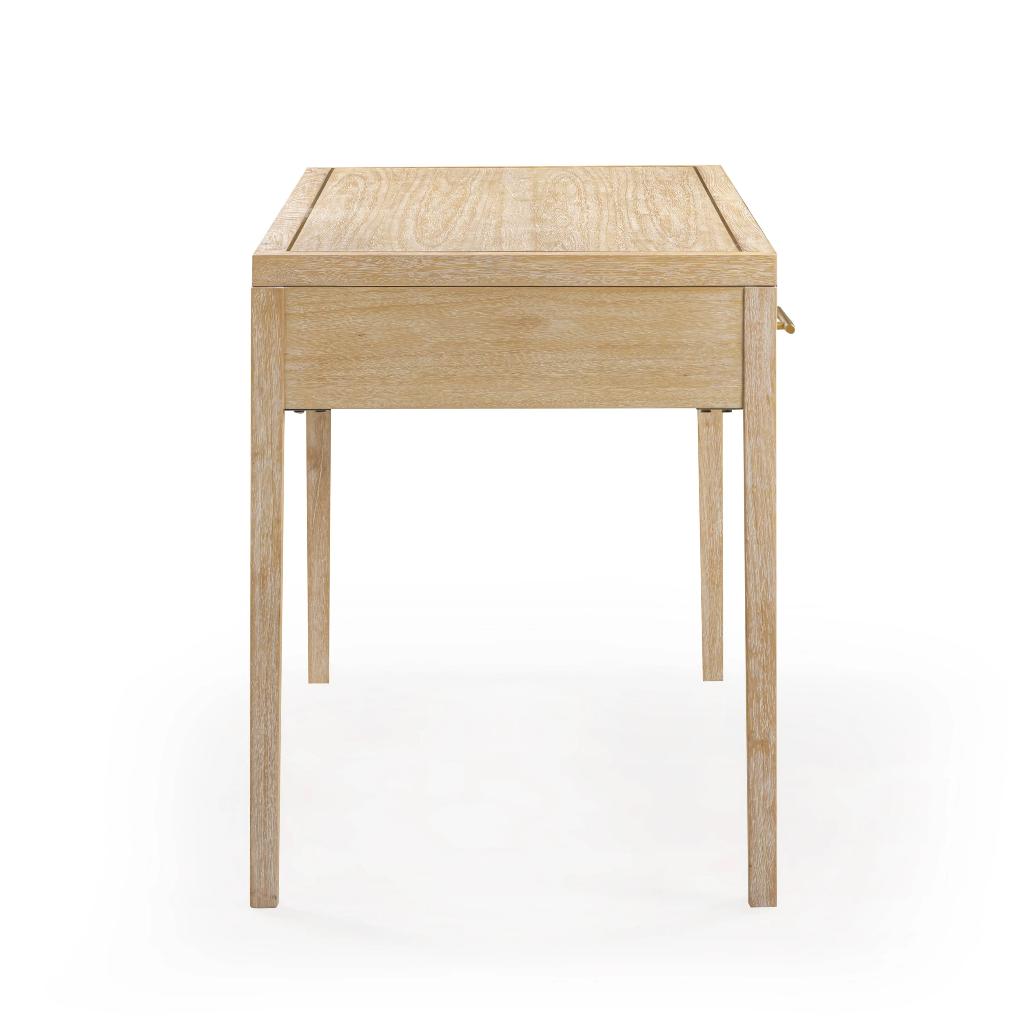 Hera 62'' Natural Washed Executive Desk - Image 6
