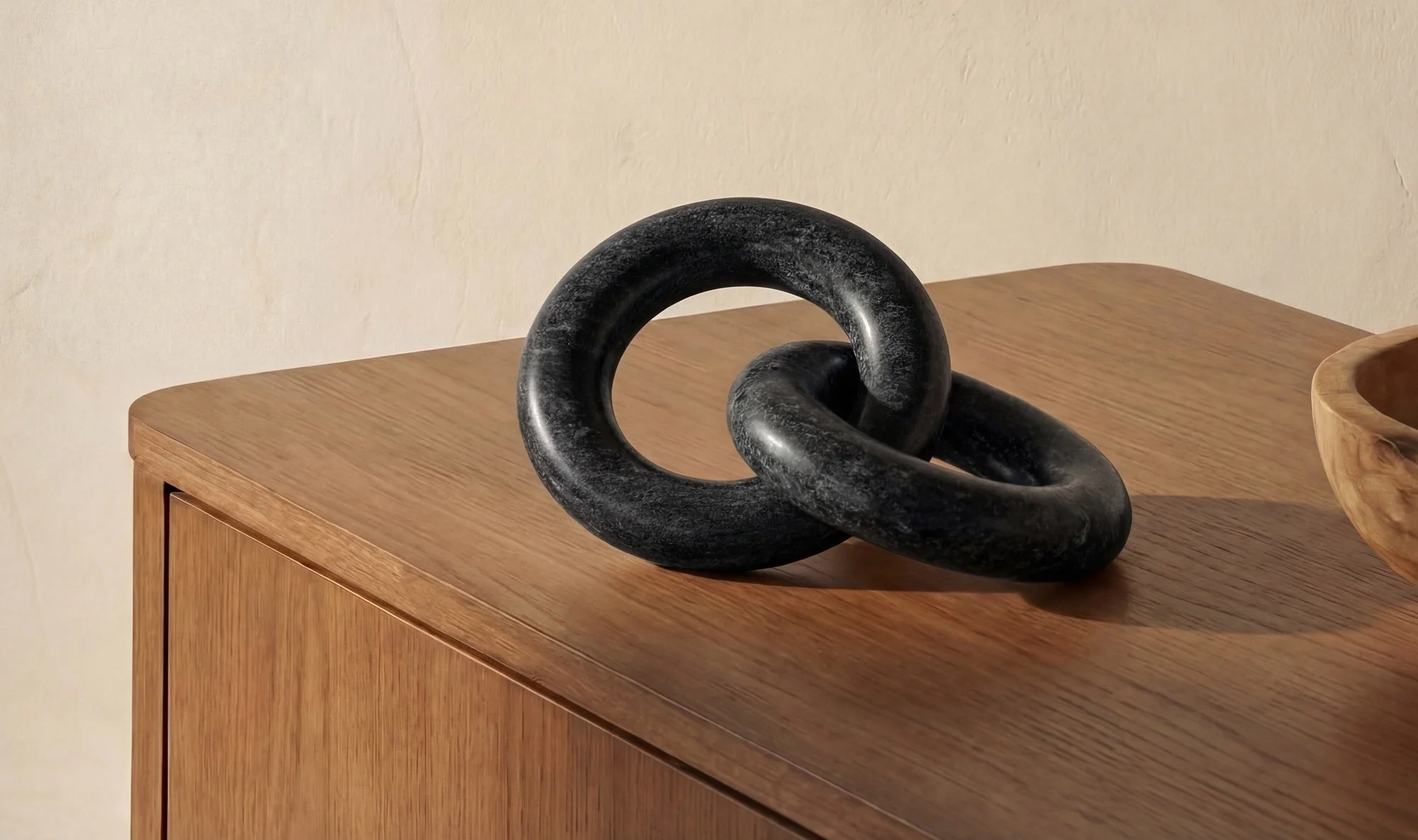 Hera Tabletop Decor Black Marble - Image 2