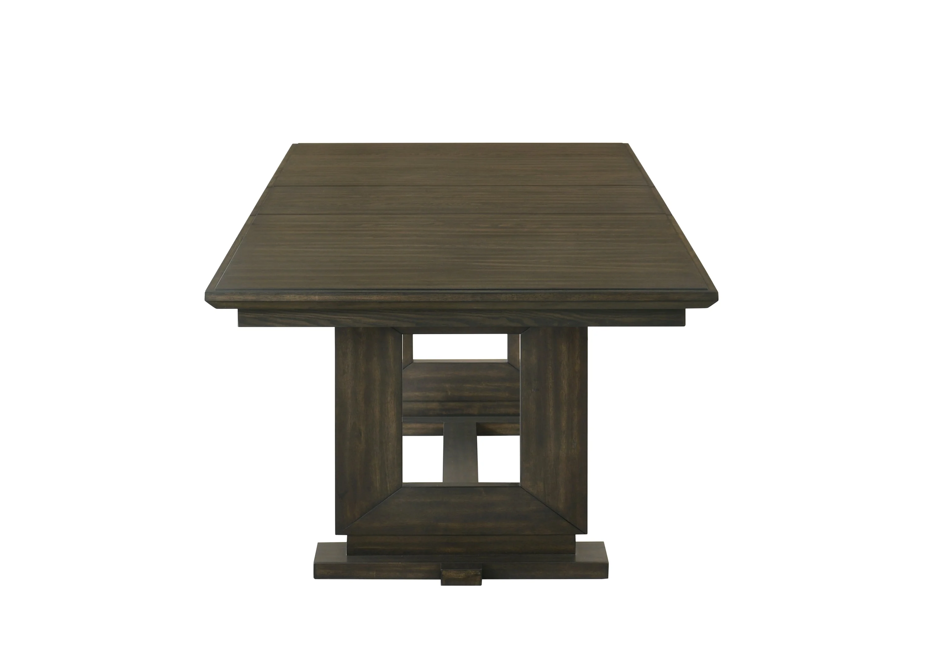 Herbert Espresso and Beige Extendable Dining Set - Image 6