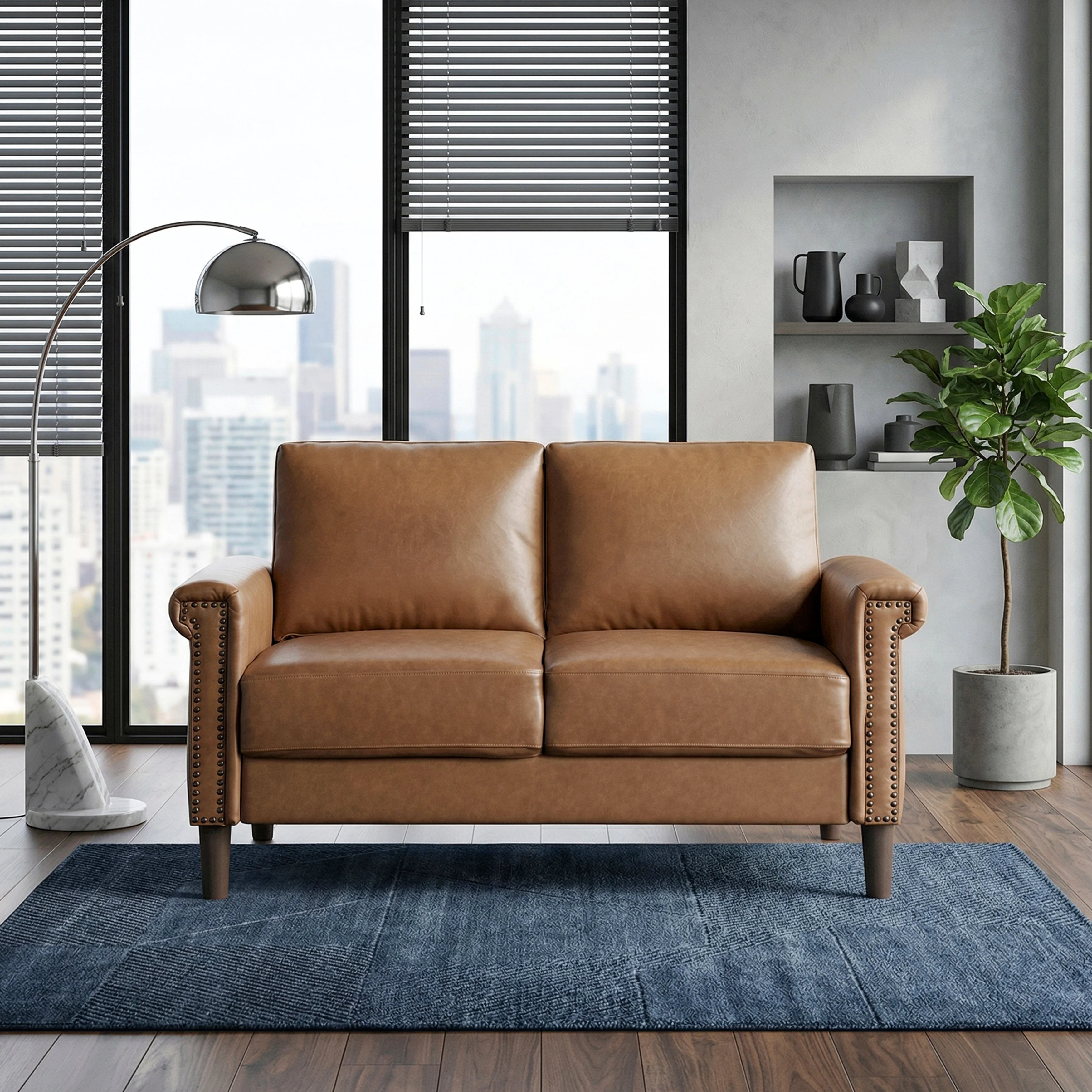 Heritage Brown 3-Piece Living Room Set - Image 15