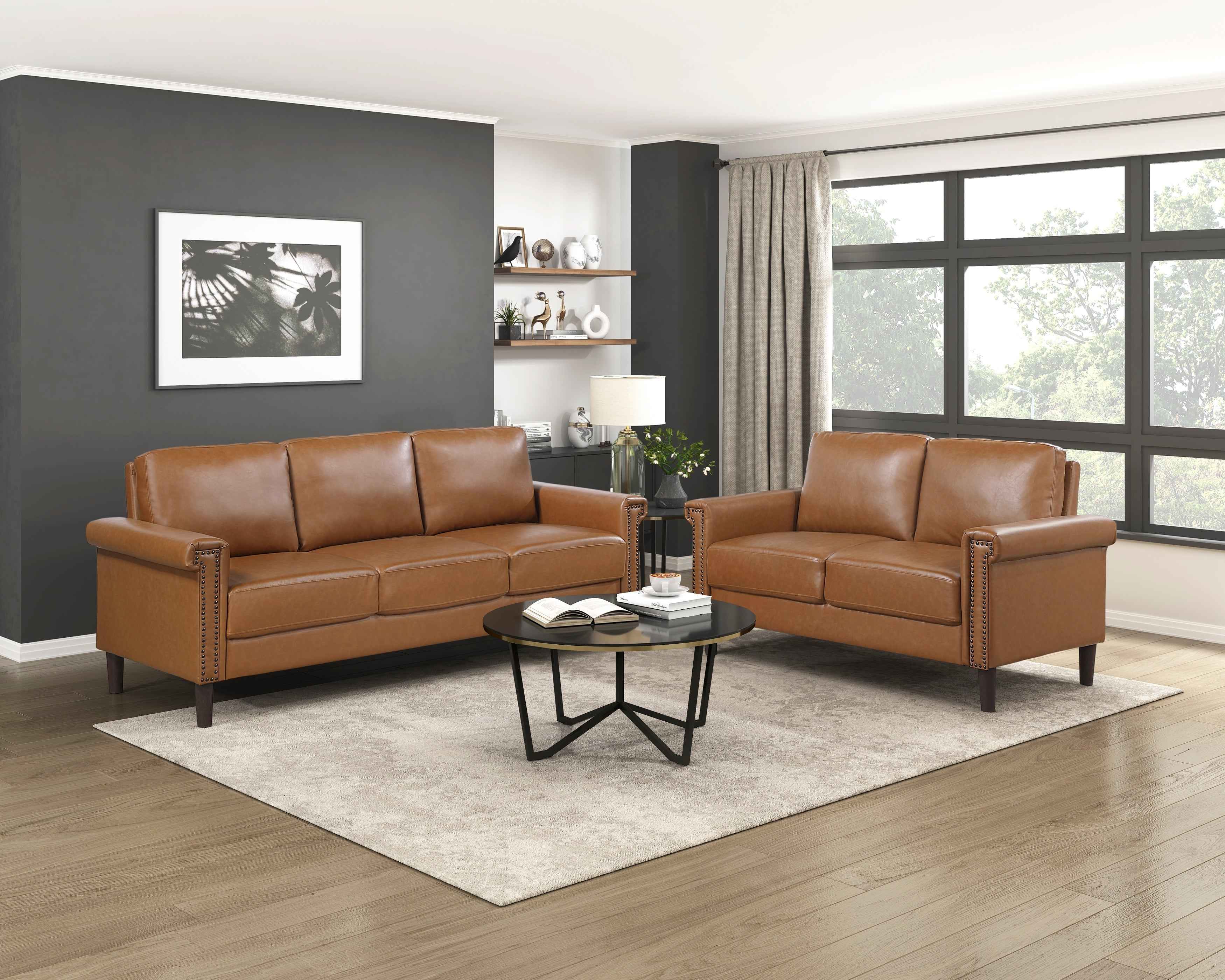 Heritage Brown Living Room Set - Image 14