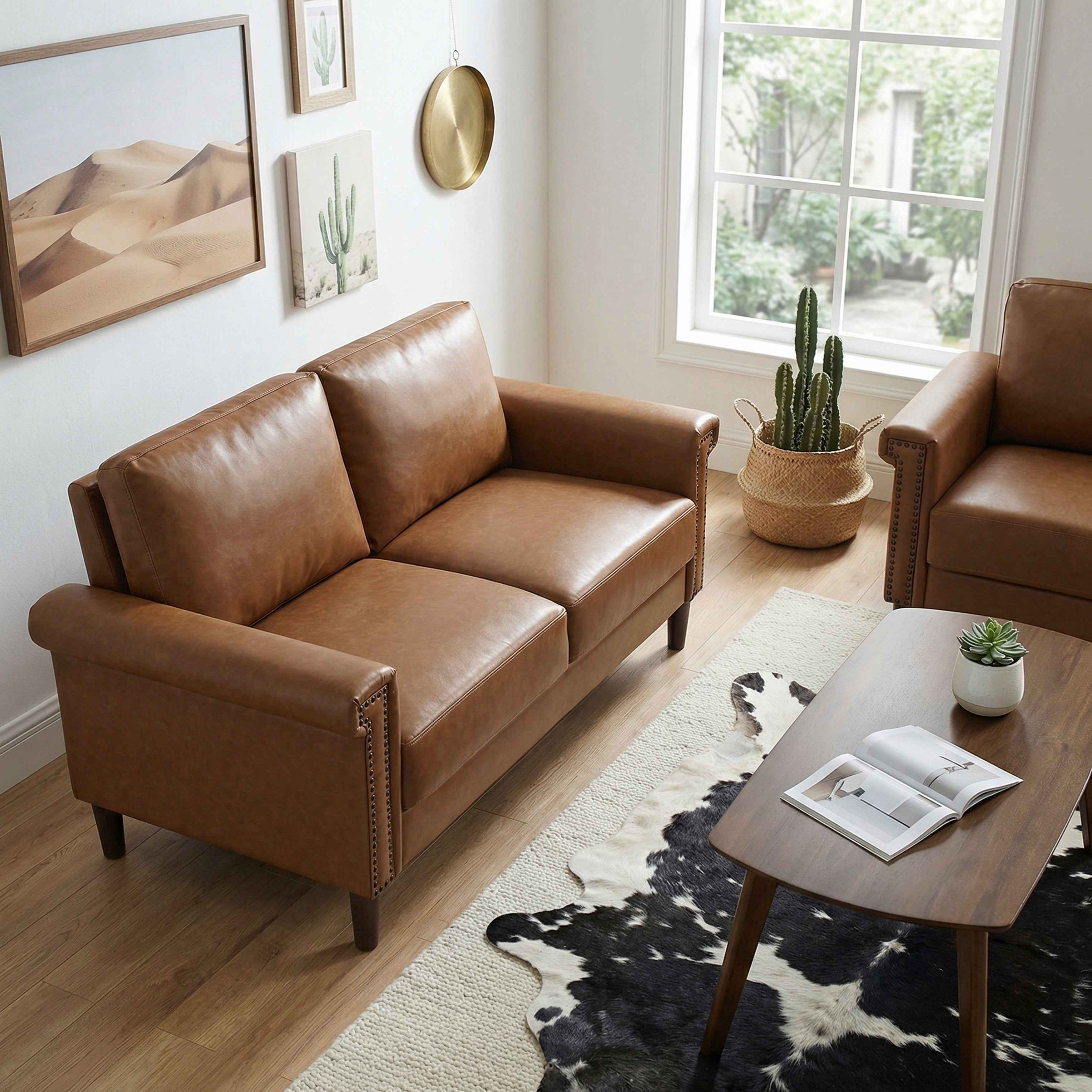 Heritage Brown Living Room Set - Image 15