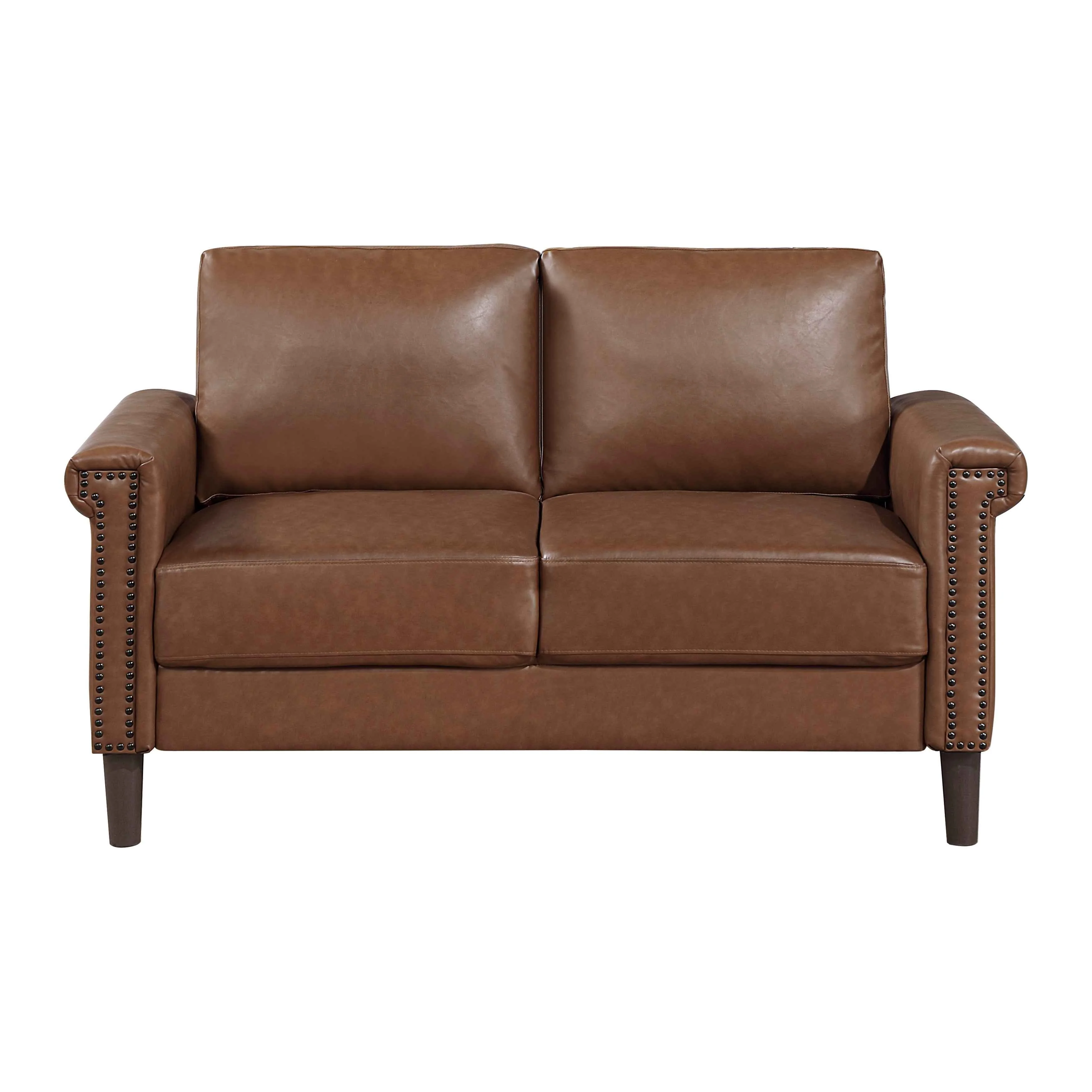 Heritage Chocolate Loveseat - Image 2
