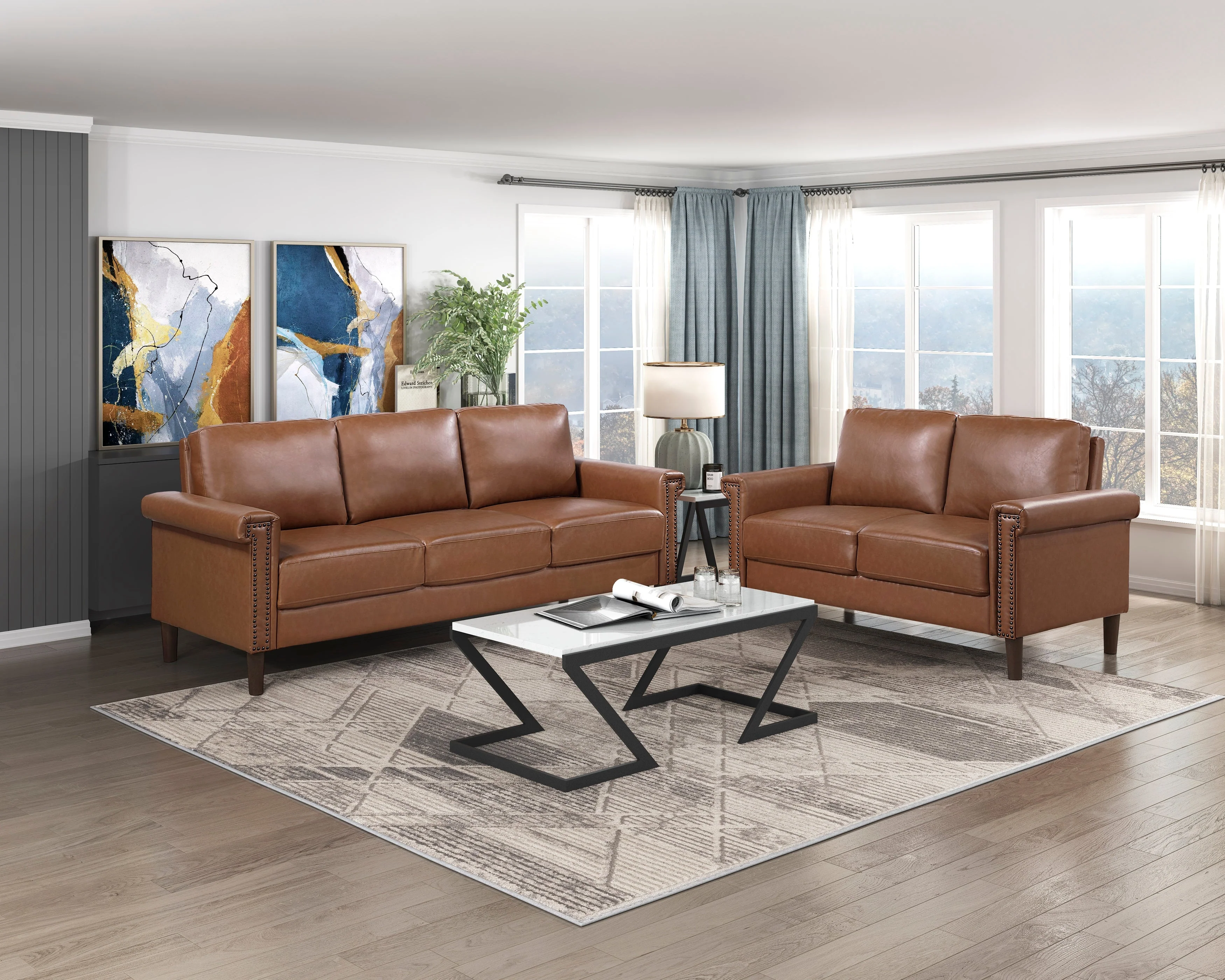 Heritage Chocolate Sofa - Image 7