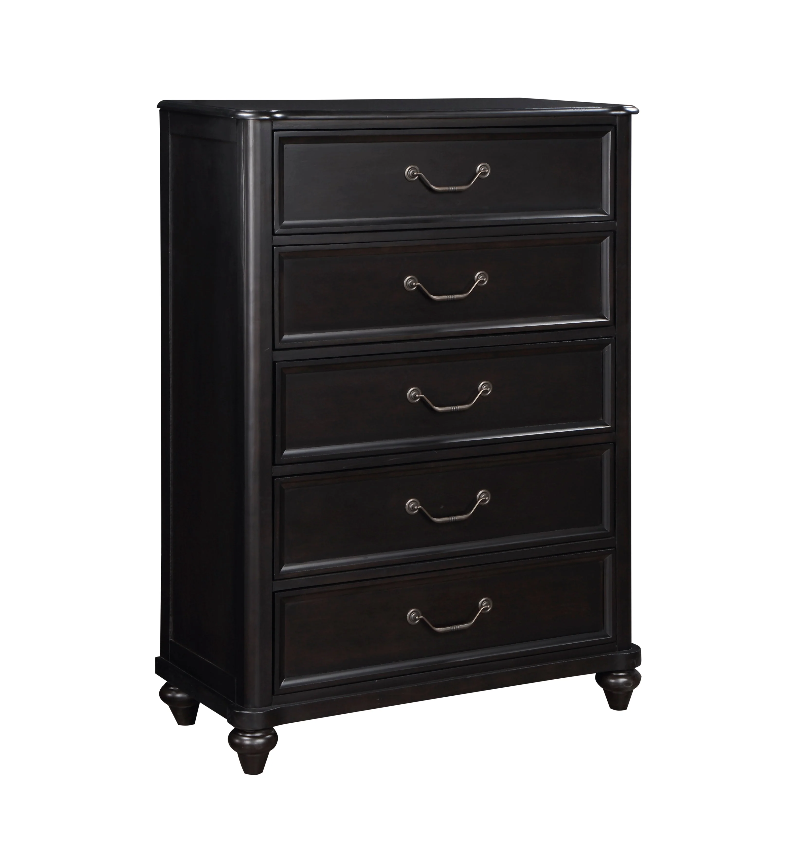 Herman Charcoal Brown Storage Platform Bedroom Set - Image 13