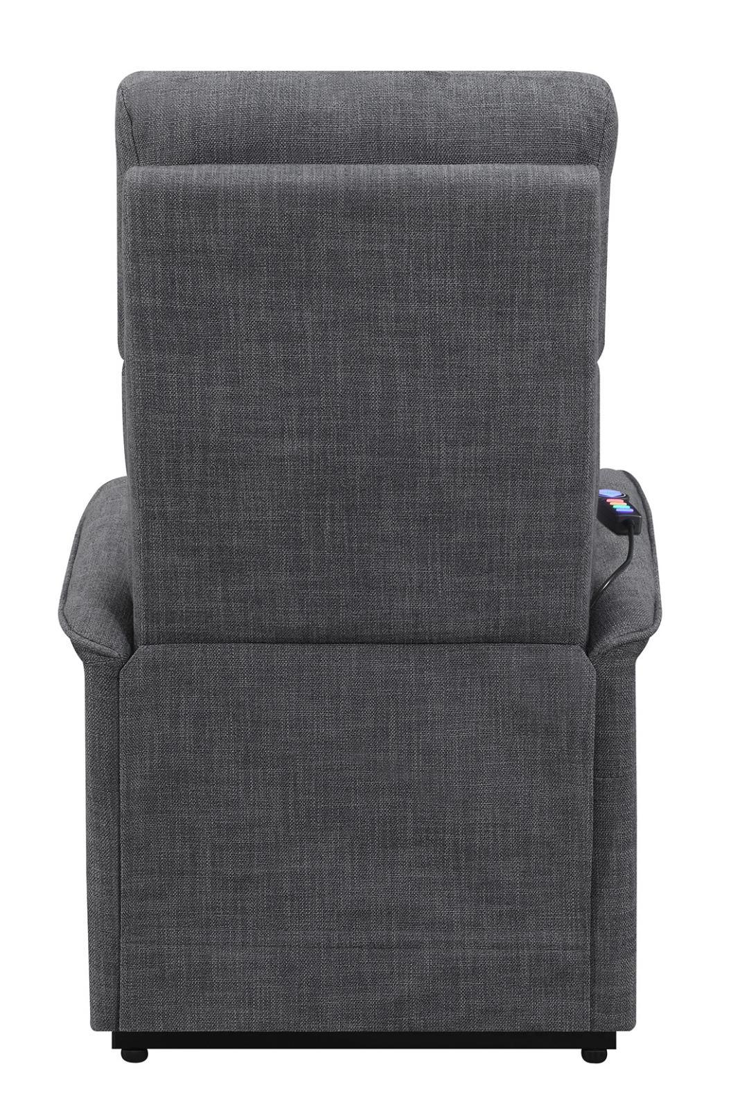 Herrera Charcoal Power Lift Recliner with Wired Remote - Image 10