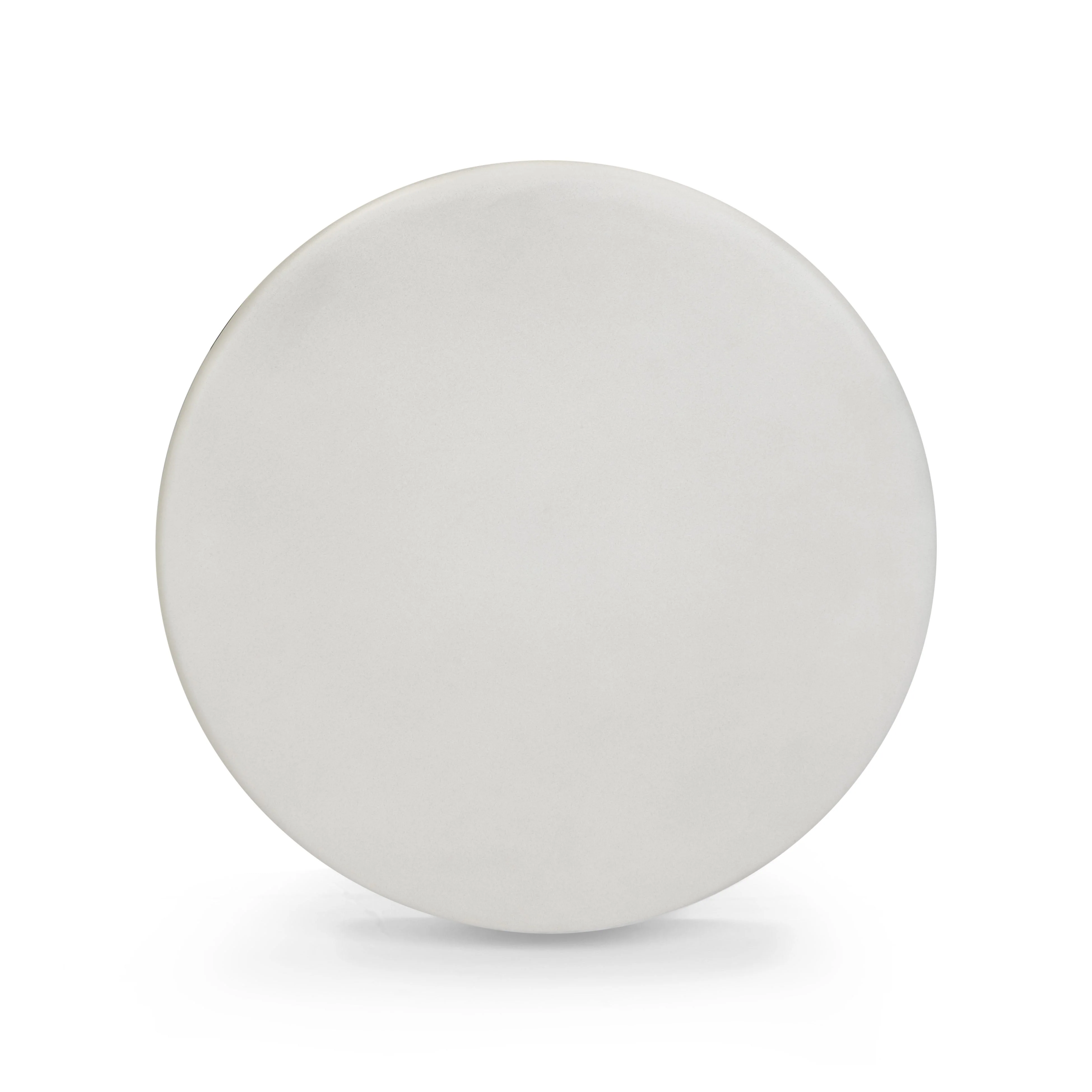 Hessa Indoor/Outdoor Concrete Chiseled Side Table - Image 4