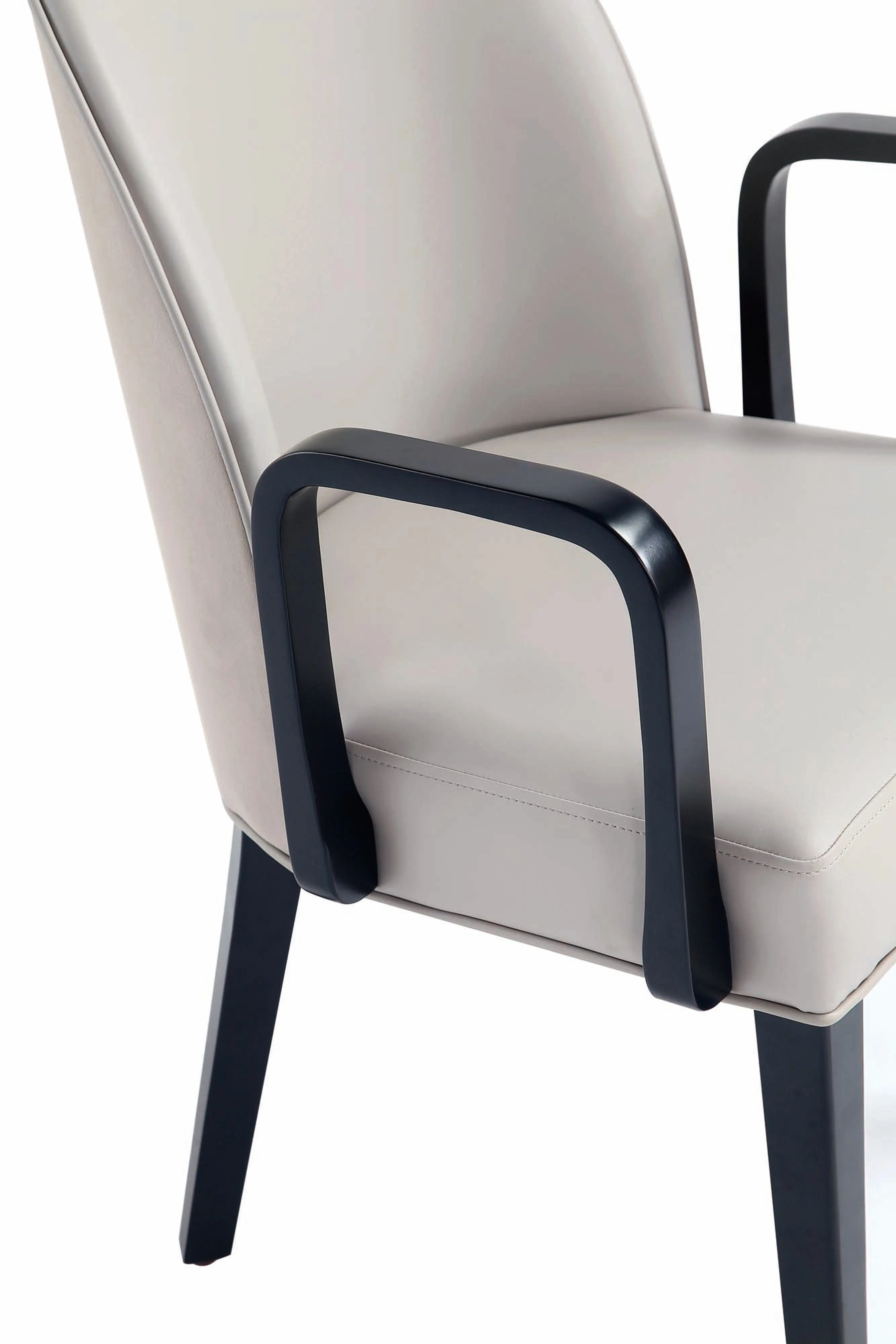 Hillman Dining Side and Arm Chairs in Light Grey (set of 6) - Image 7