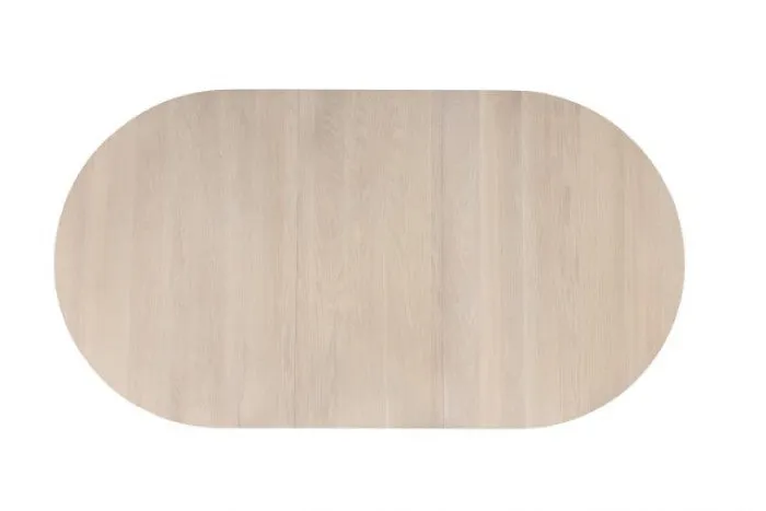 Hines White Oak 7-Piece Dining Table Set - Image 4