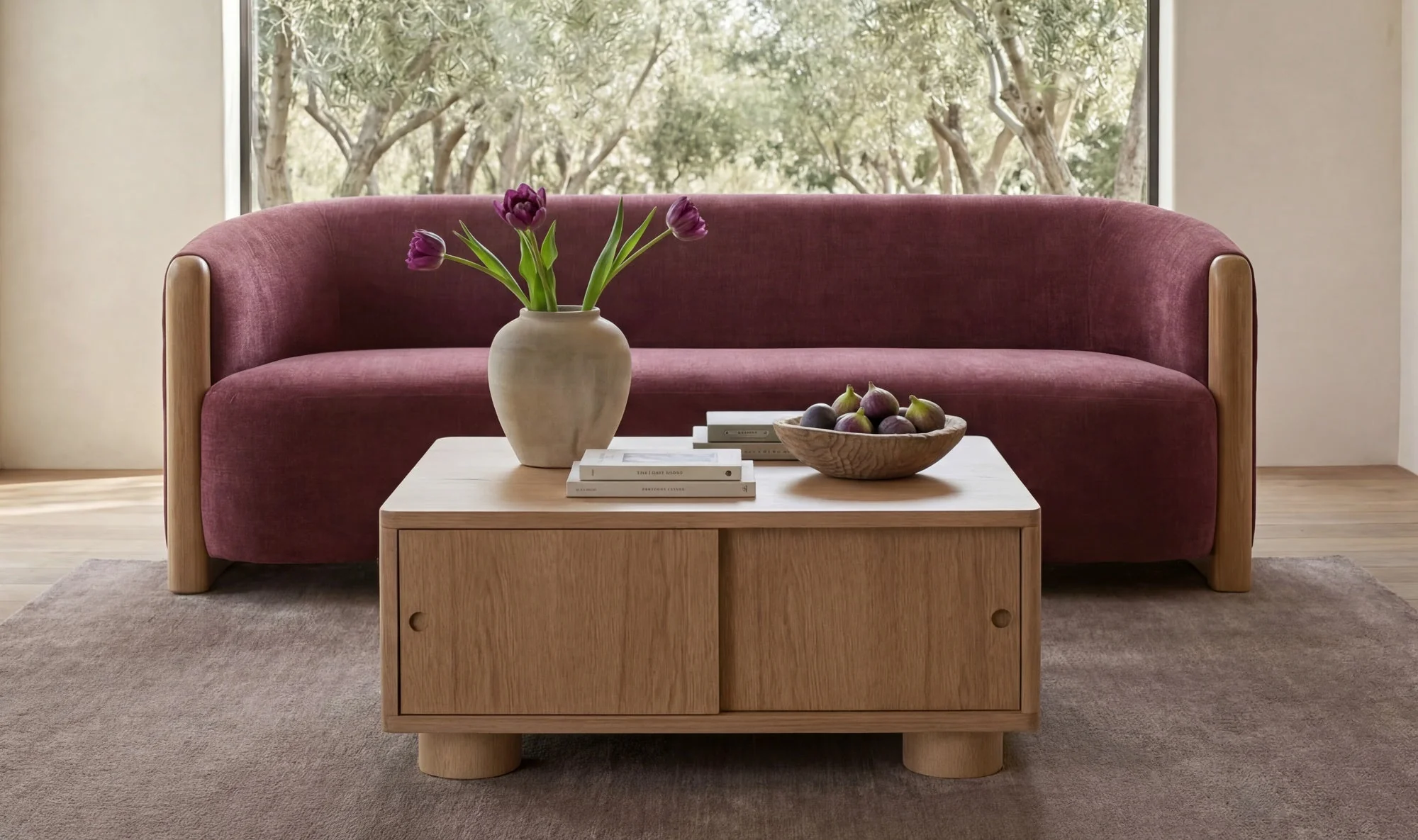 Hobbs Storage Coffee Table Natural - Image 3