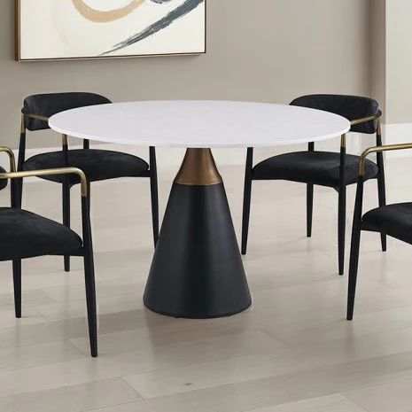 Hobro Black Dining Table