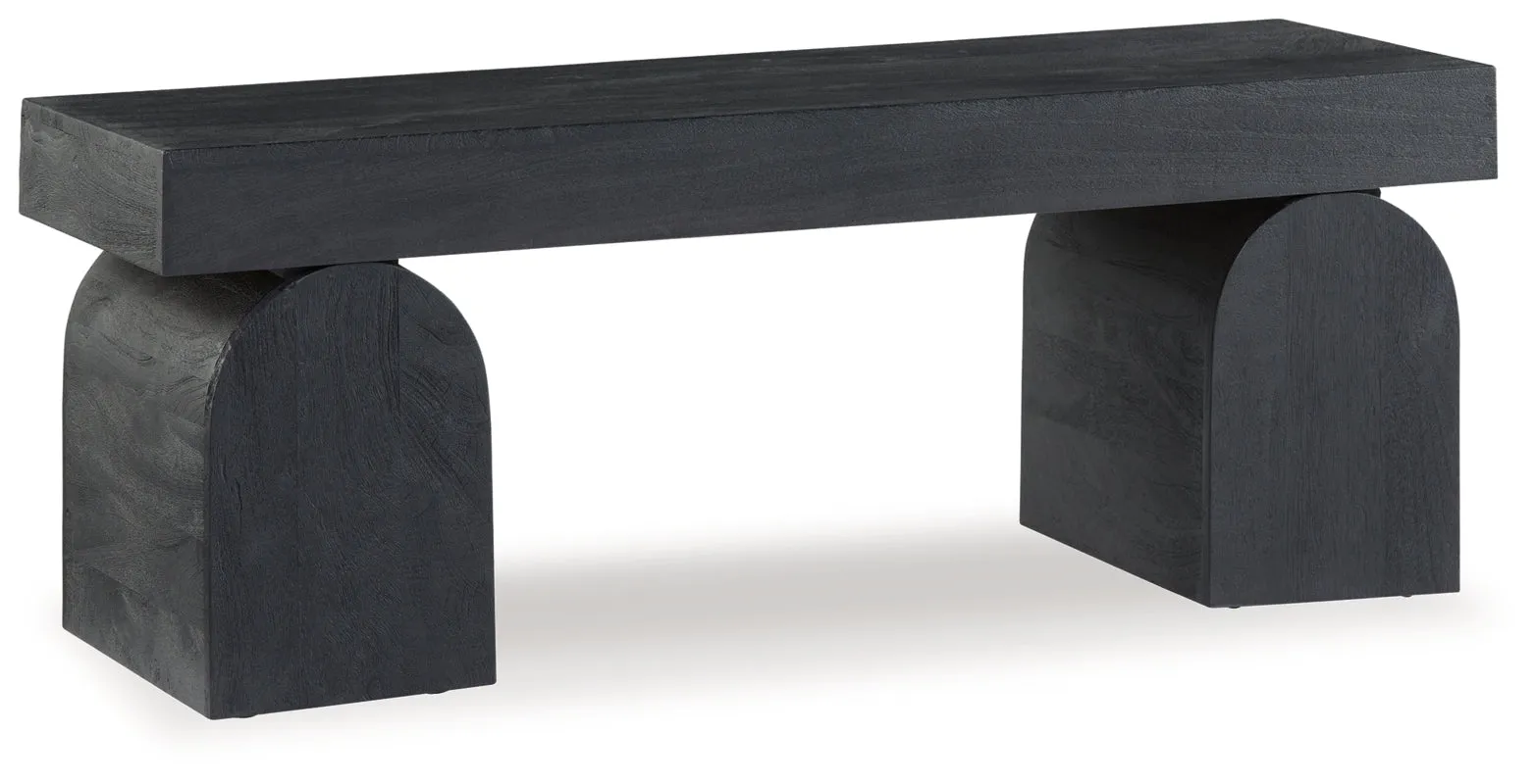 Holgrove Black Accent Bench - Image 2