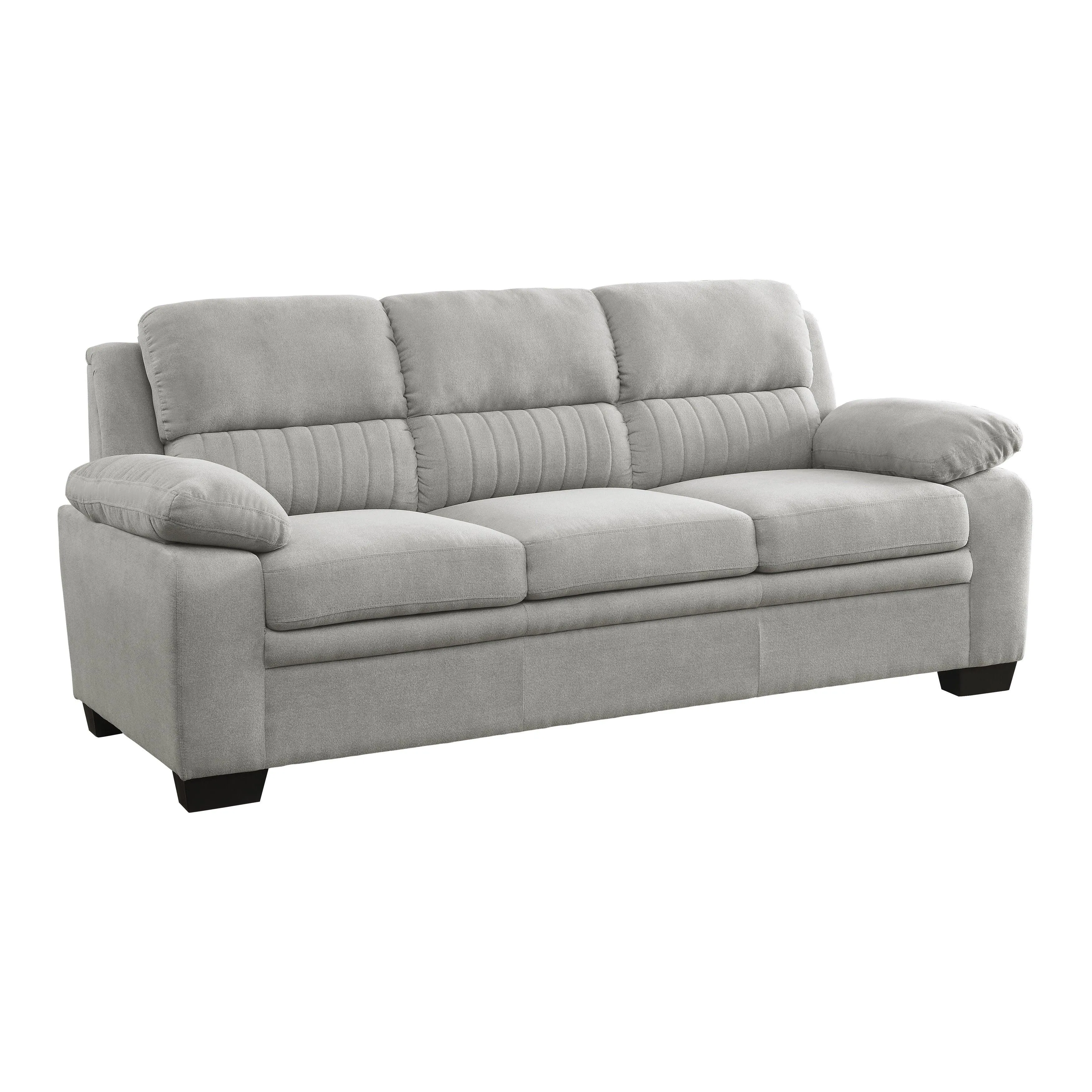 Holleman Gray Sofa - Image 2